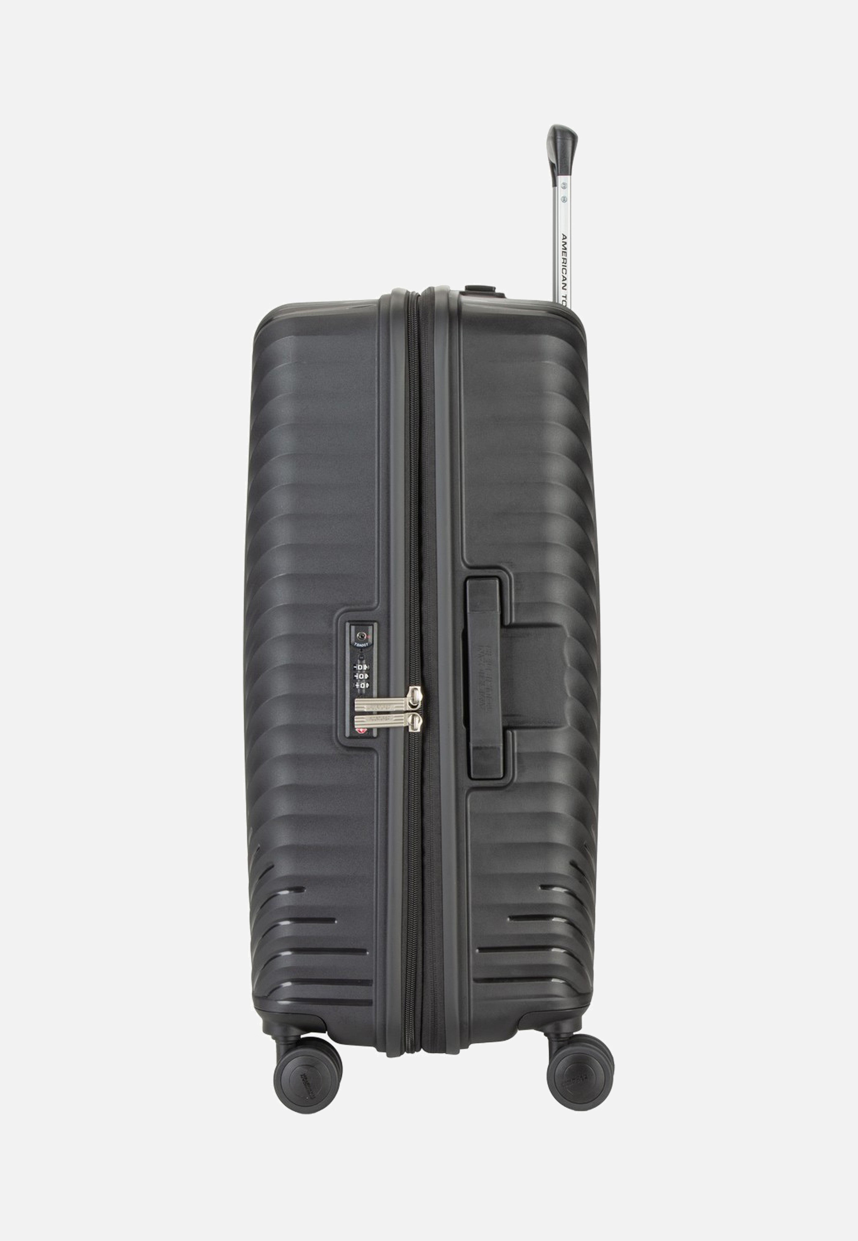American Tourister Diablast Spinner 68/25 Exp Black Code Suitcase