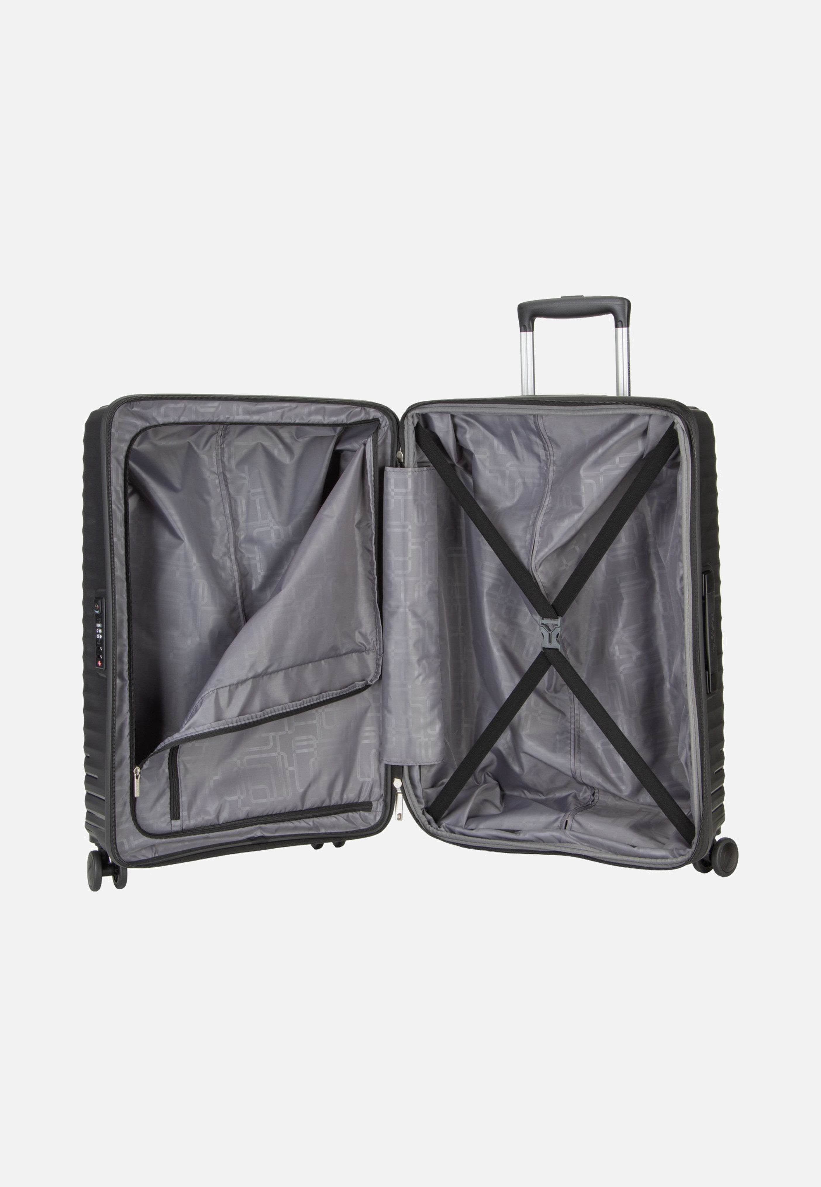 American Tourister Diablast Spinner 68/25 Exp Black Code Suitcase