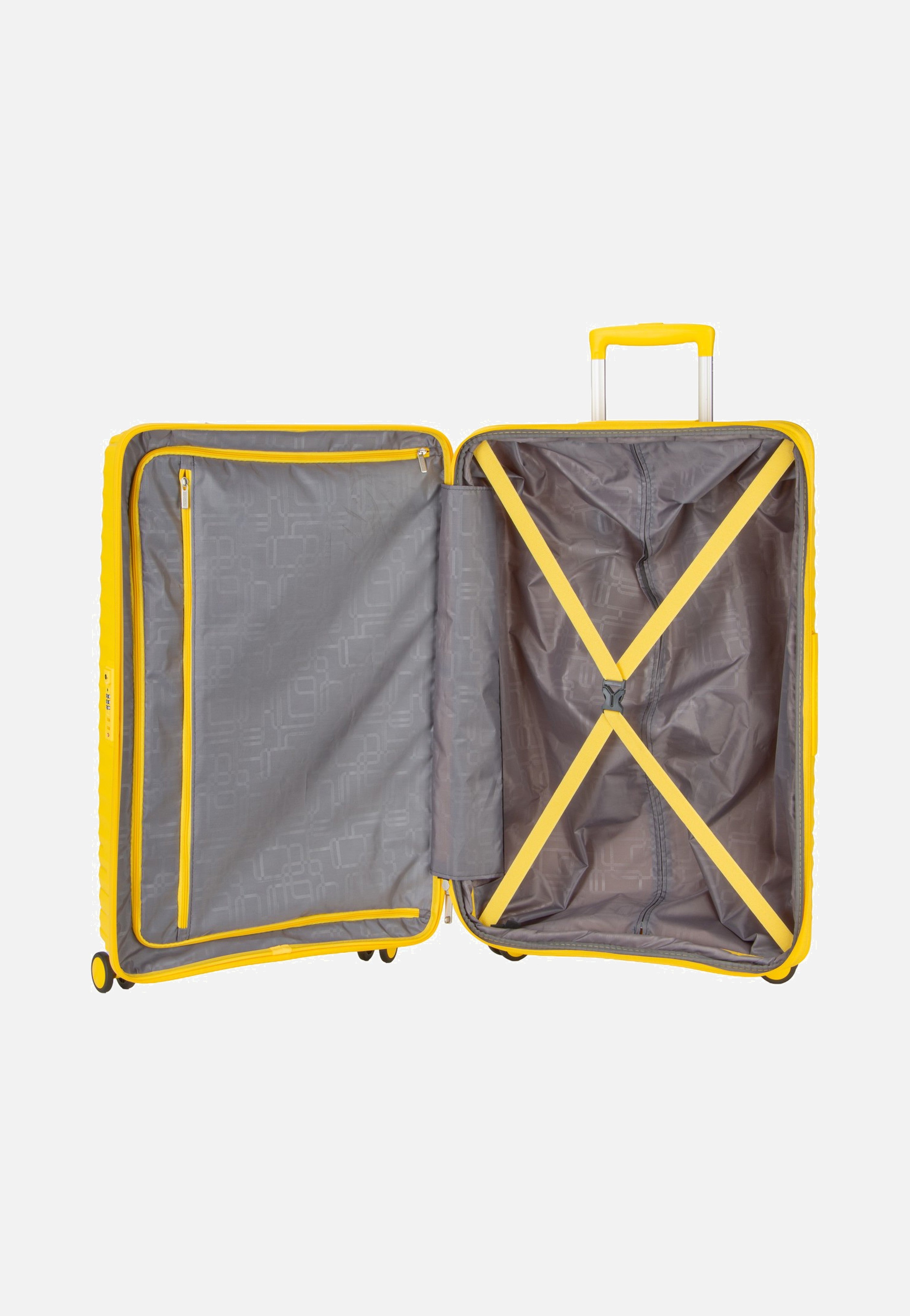 American Tourister Diablast Spinner 77/28 Exp Digital Yellow Suitcase