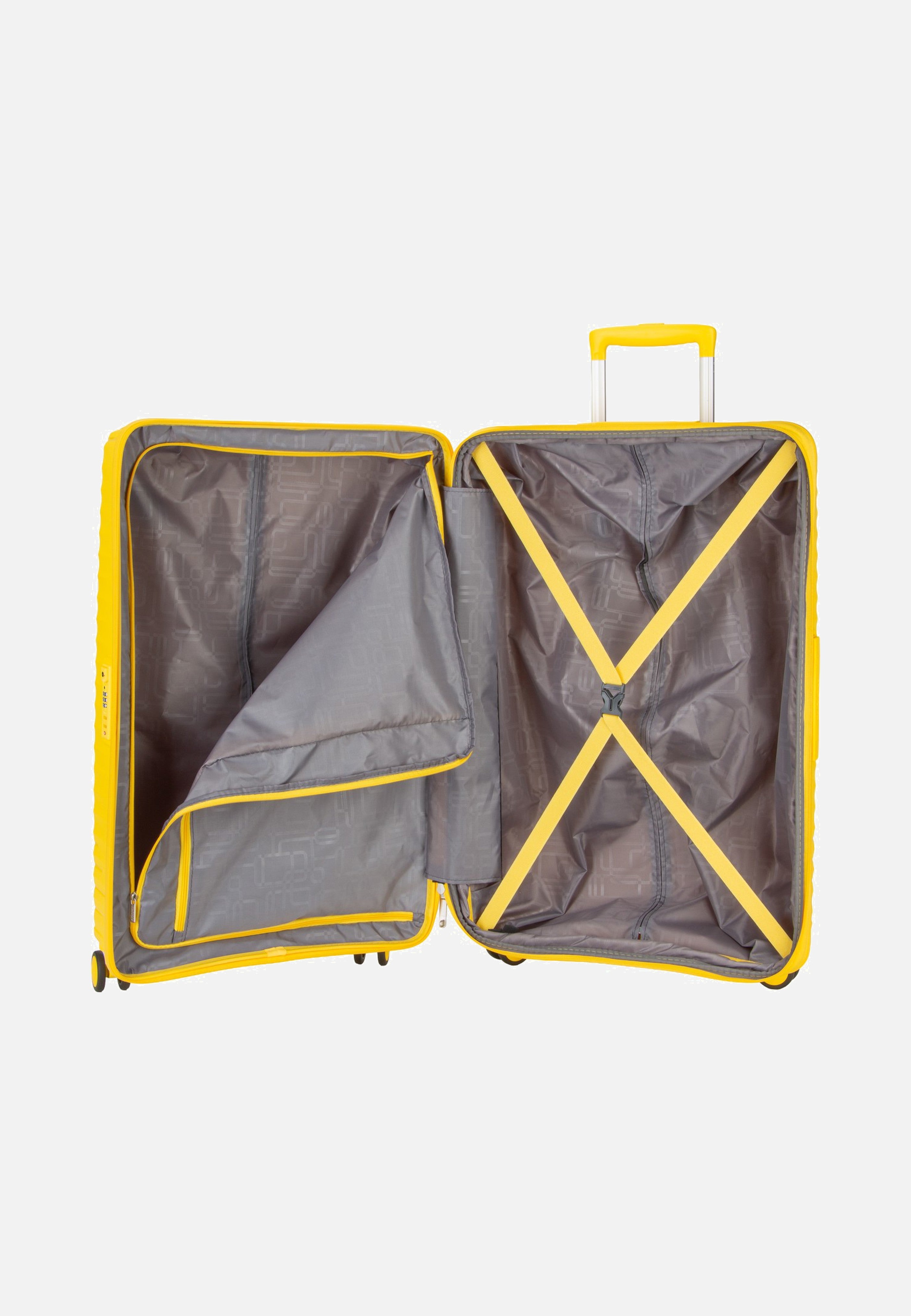 American Tourister Diablast Spinner 77/28 Exp Digital Yellow Suitcase