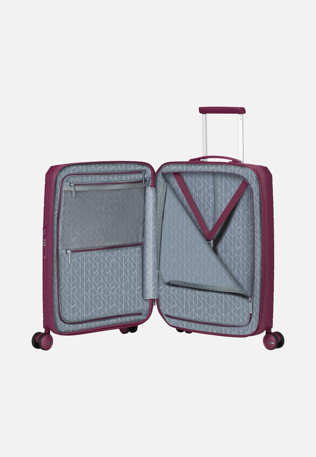 American Tourister Fastforward Spinner 55/20 TSA Exp Iced Berry Suitcase