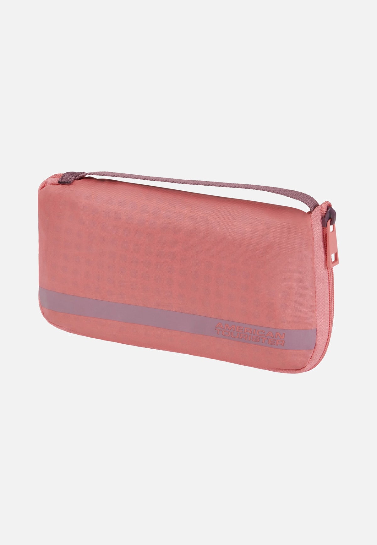 American Tourister Foldable M Pink/Mauve Luggage Cover