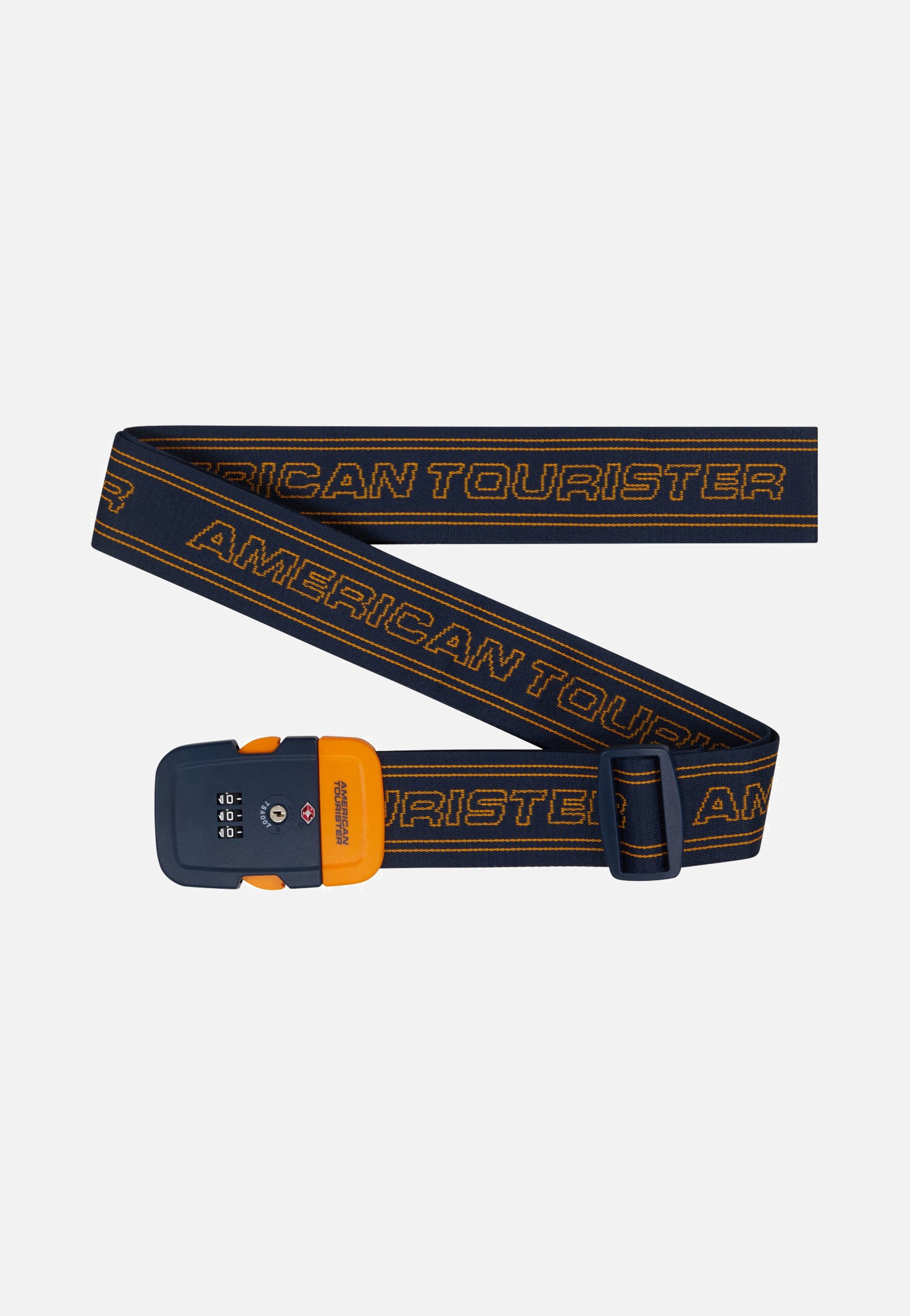 American Tourister Luggage Belt TSA Navy/Orange Accessories