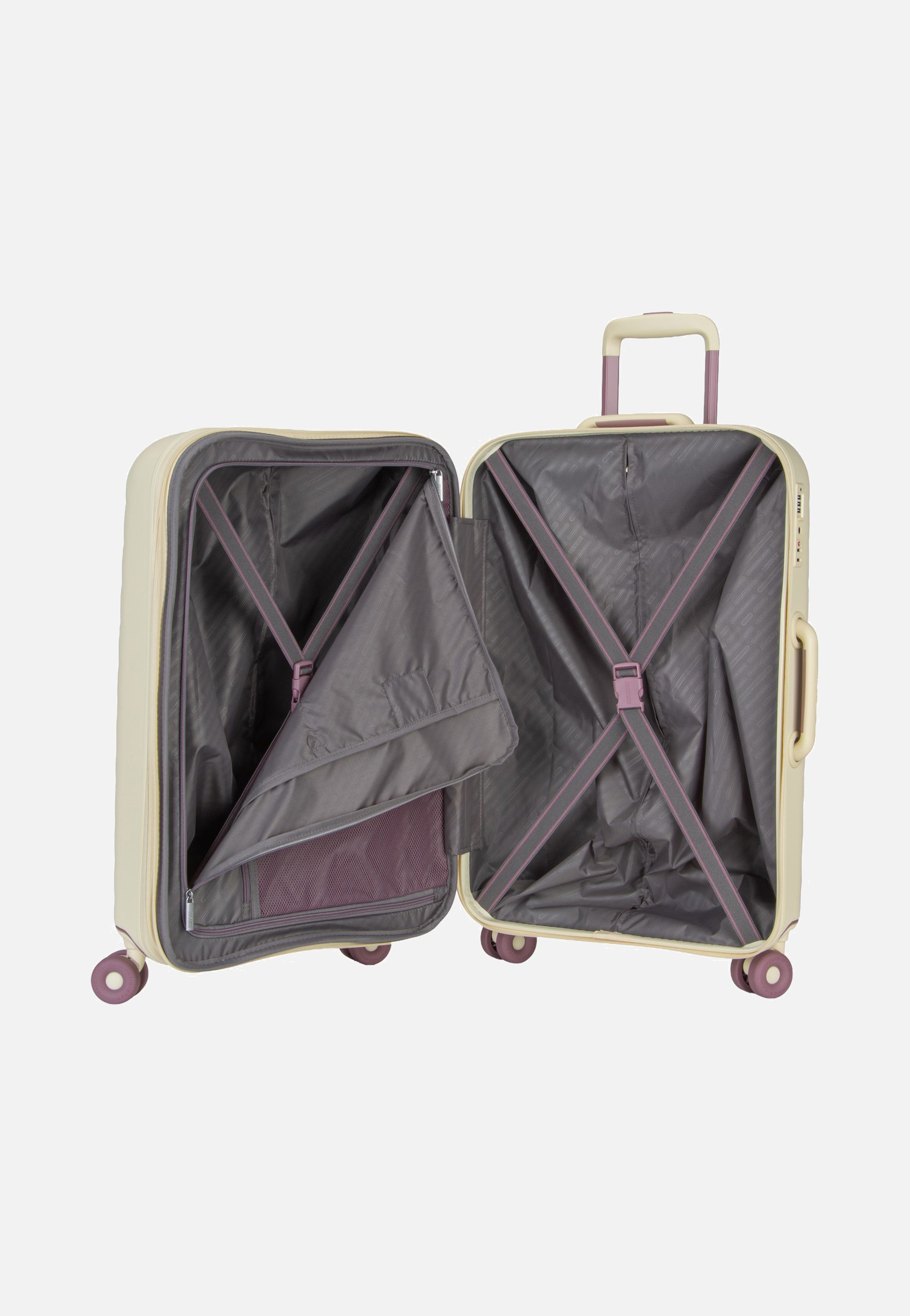 American Tourister Neovibe Spinner 67/24 Exp Summer Sand Suitcase