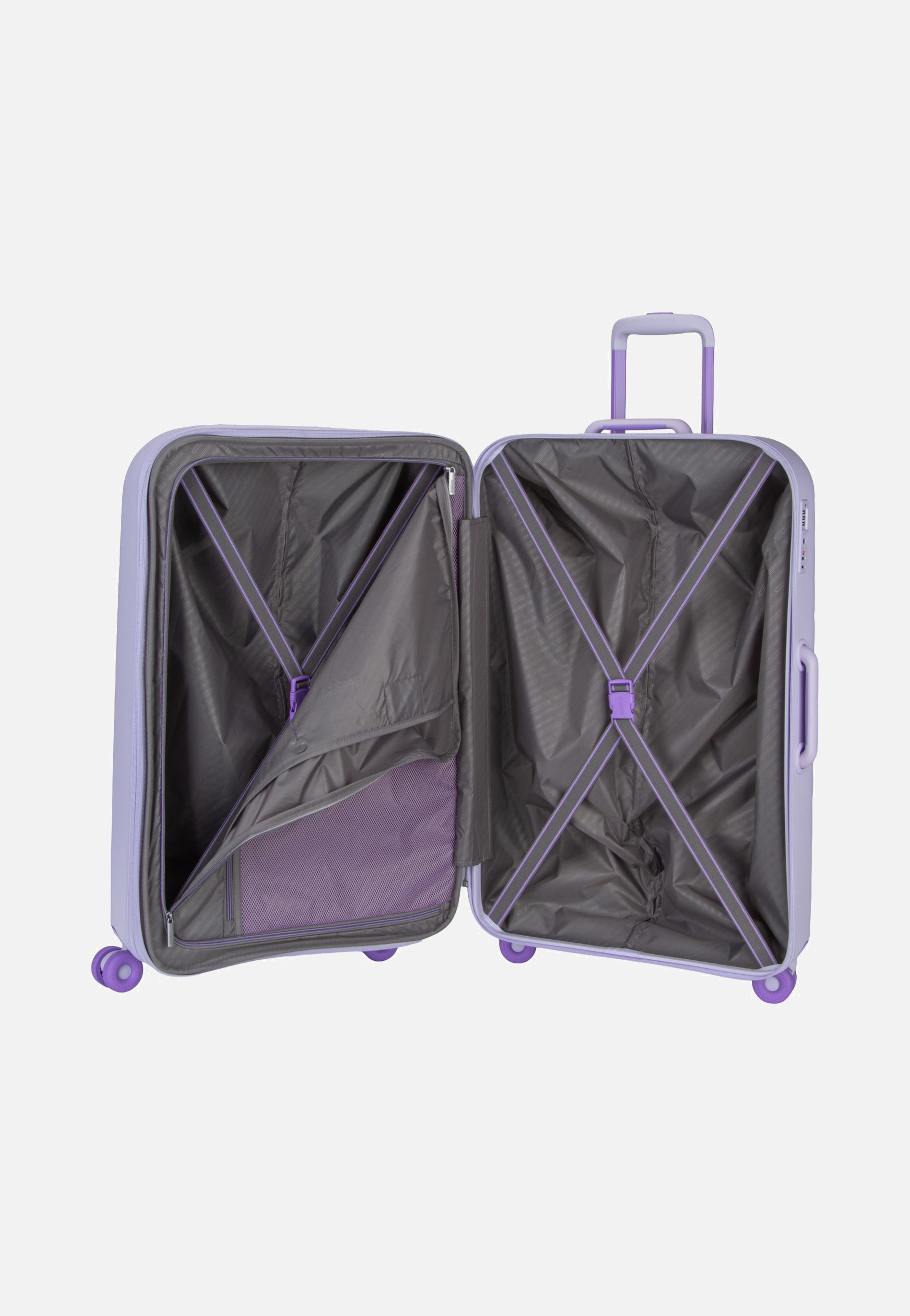American Tourister Neovibe Spinner 78/29 Exp Fresh Lilac Suitcase