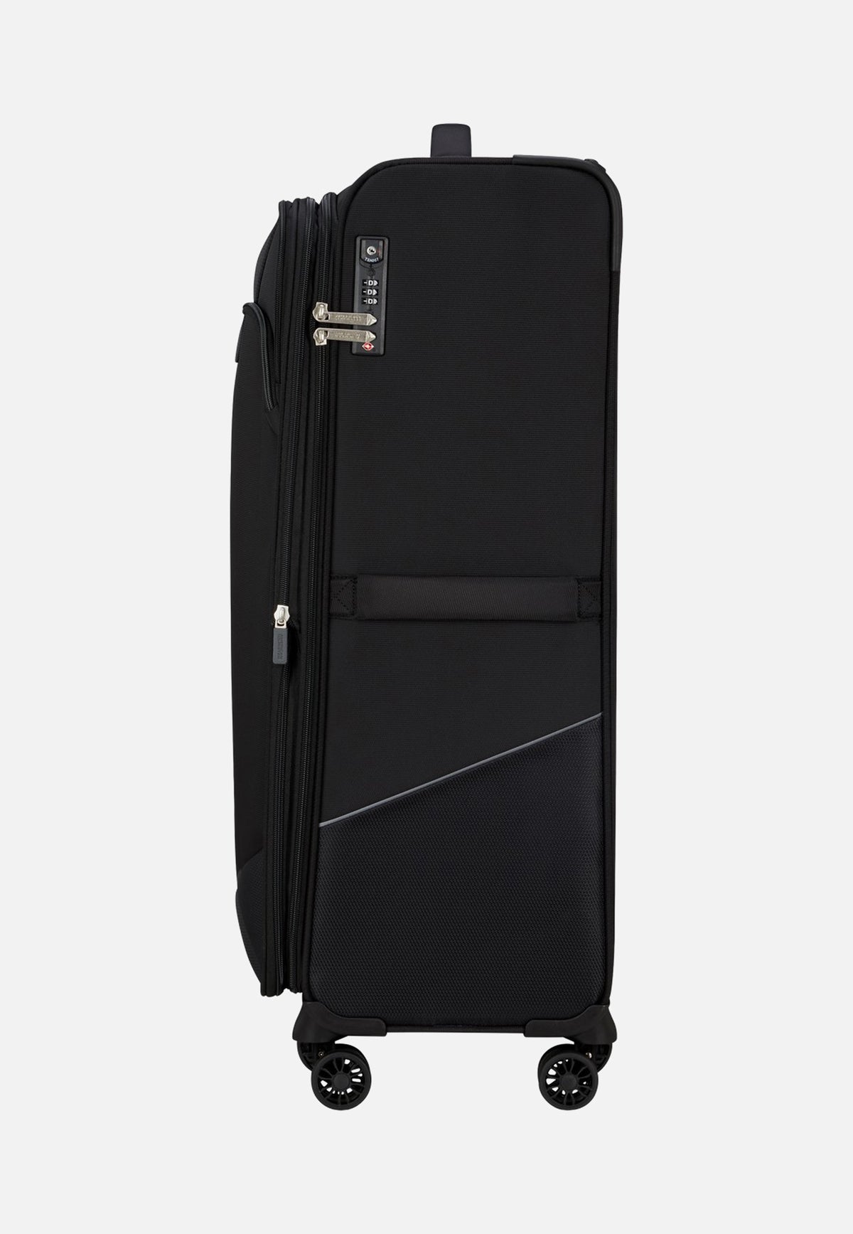 American Tourister Summerride Spinner L Exp TSA Black Suitcase
