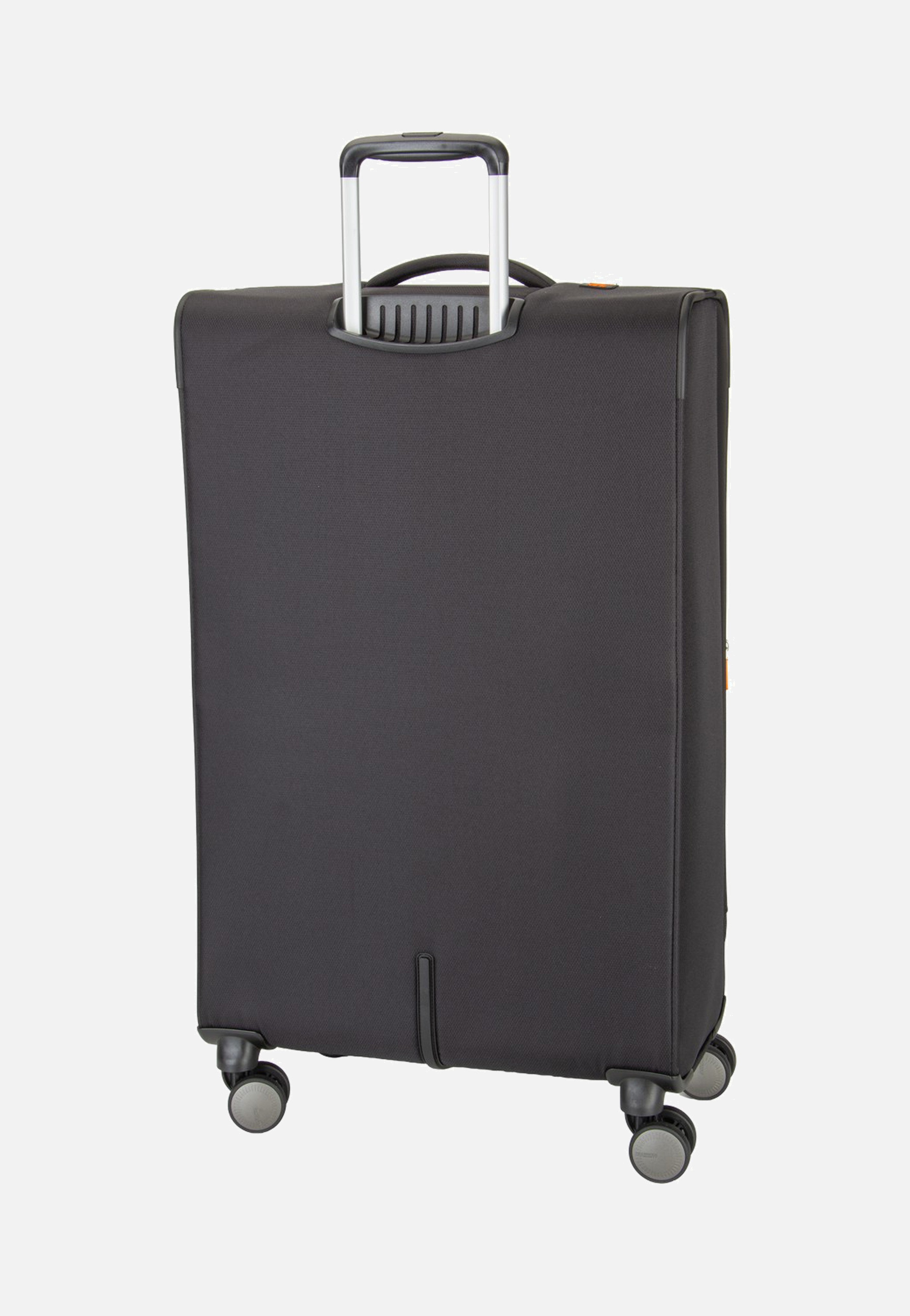 American Tourister Wanderlite Spinner L Exp Shadow Black Suitcase
