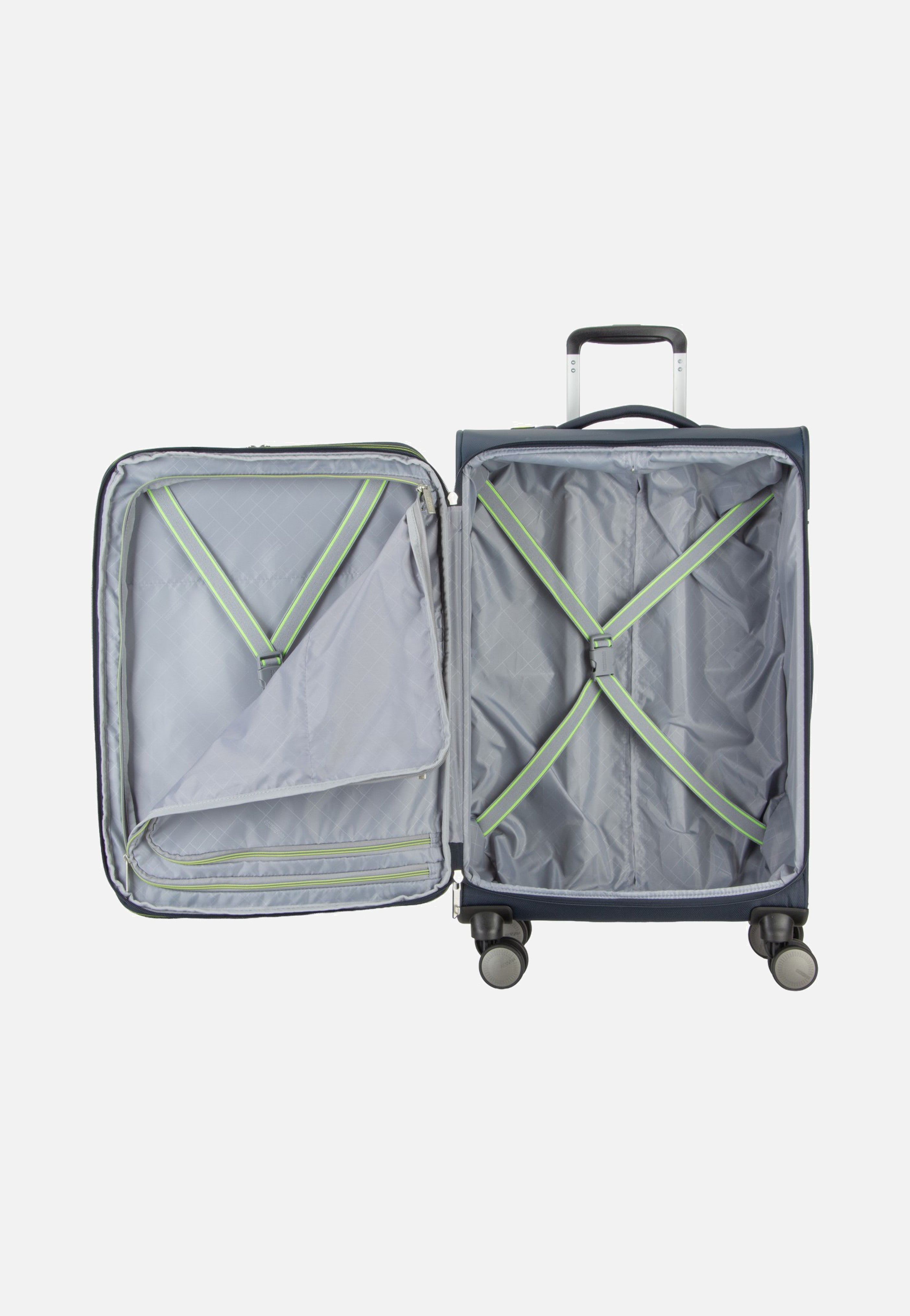 American Tourister Wanderlite Spinner M Exp Dark Navy Suitcase