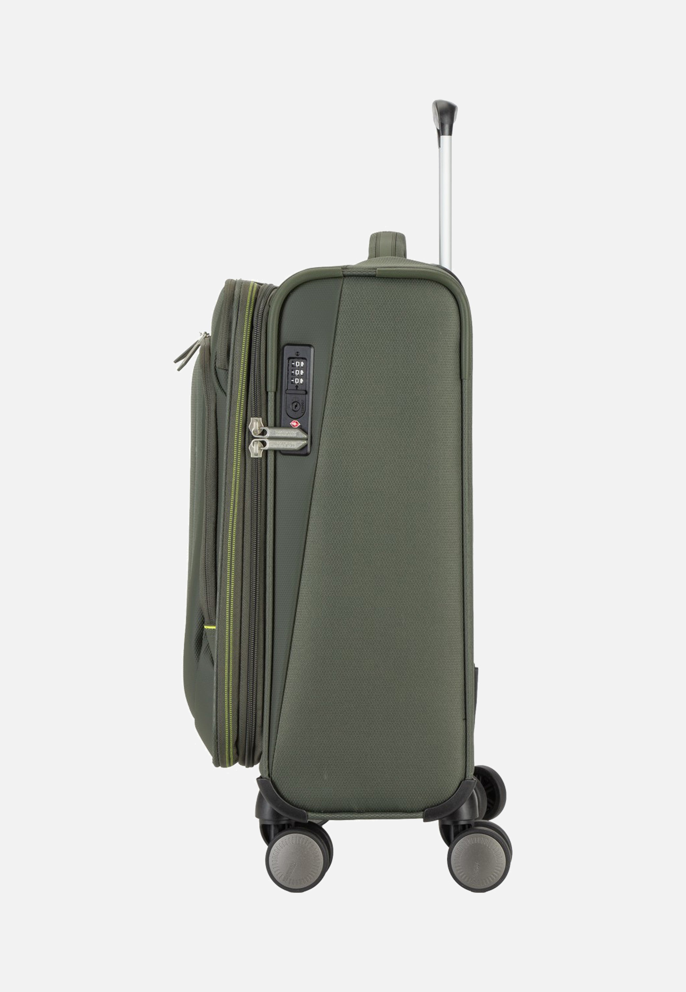 American Tourister Wanderlite Spinner S Exp Dark Khaki Suitcase