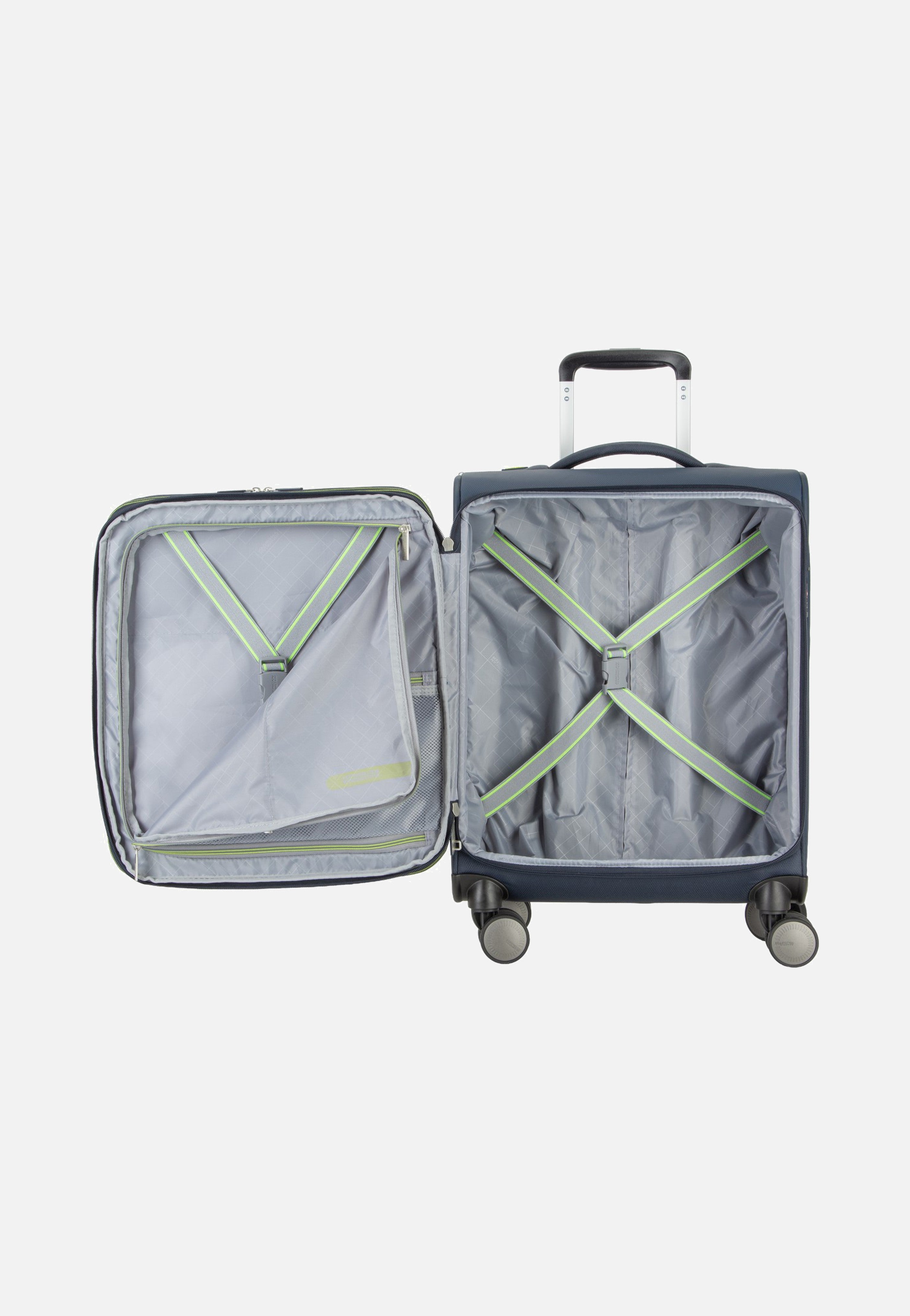 American Tourister Wanderlite Spinner S Exp Dark Navy Suitcase
