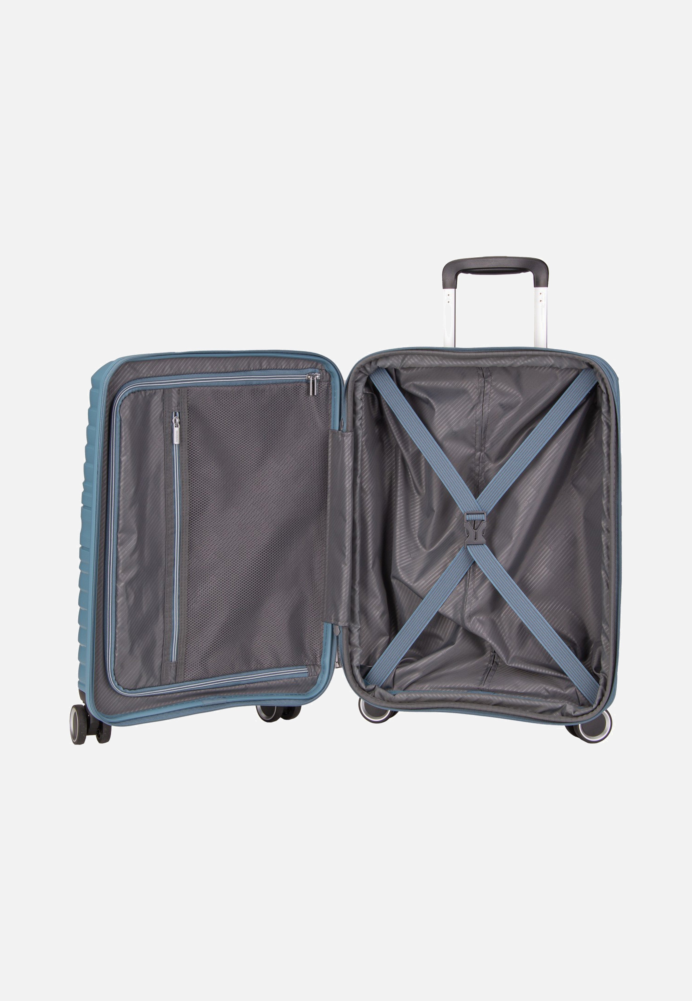 American Tourister - Flytwist Spinner 55 Storm Blue - Suitcase | Neutral-Image