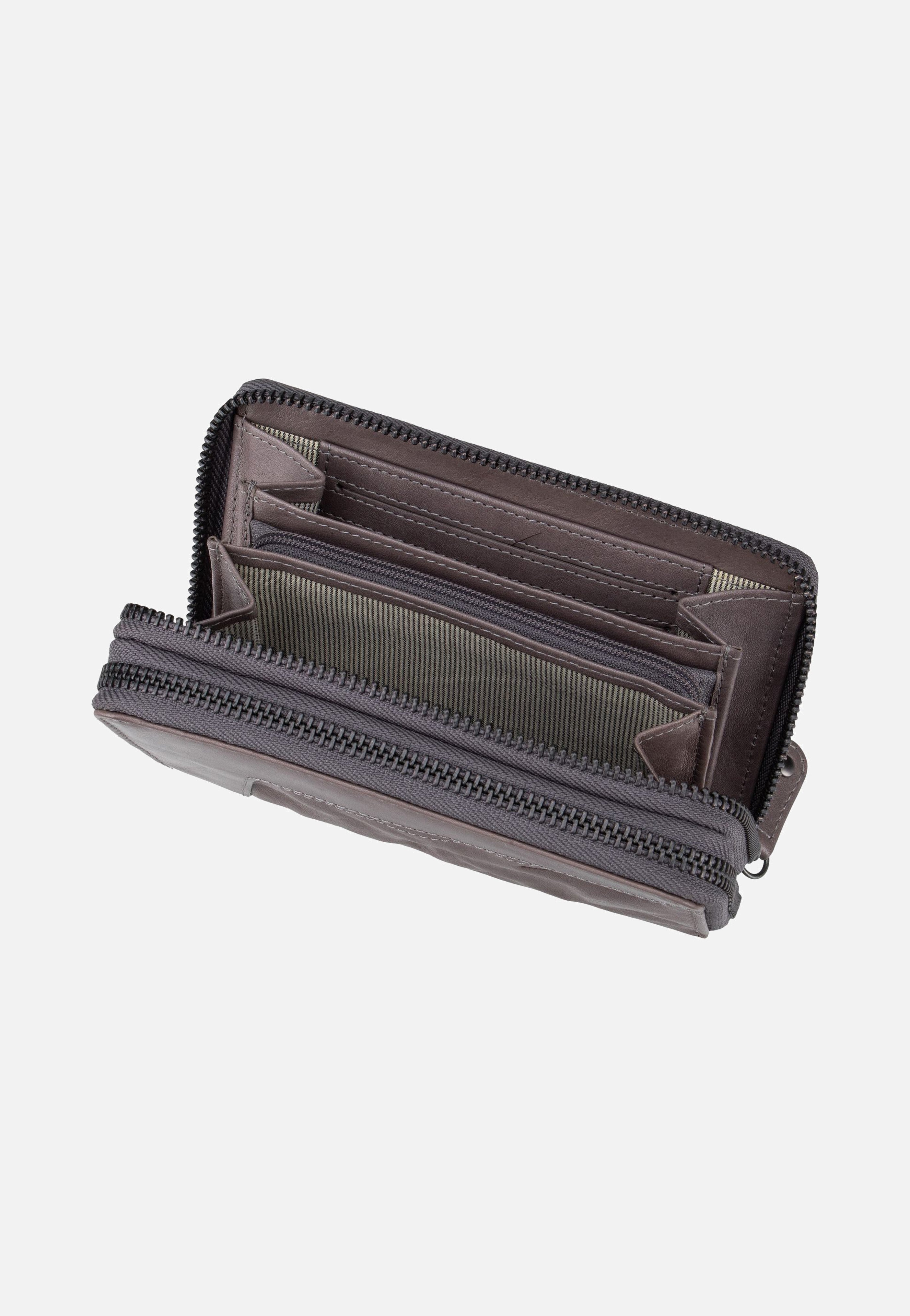 aunts & uncles Betty Oyster Grey Wallet  