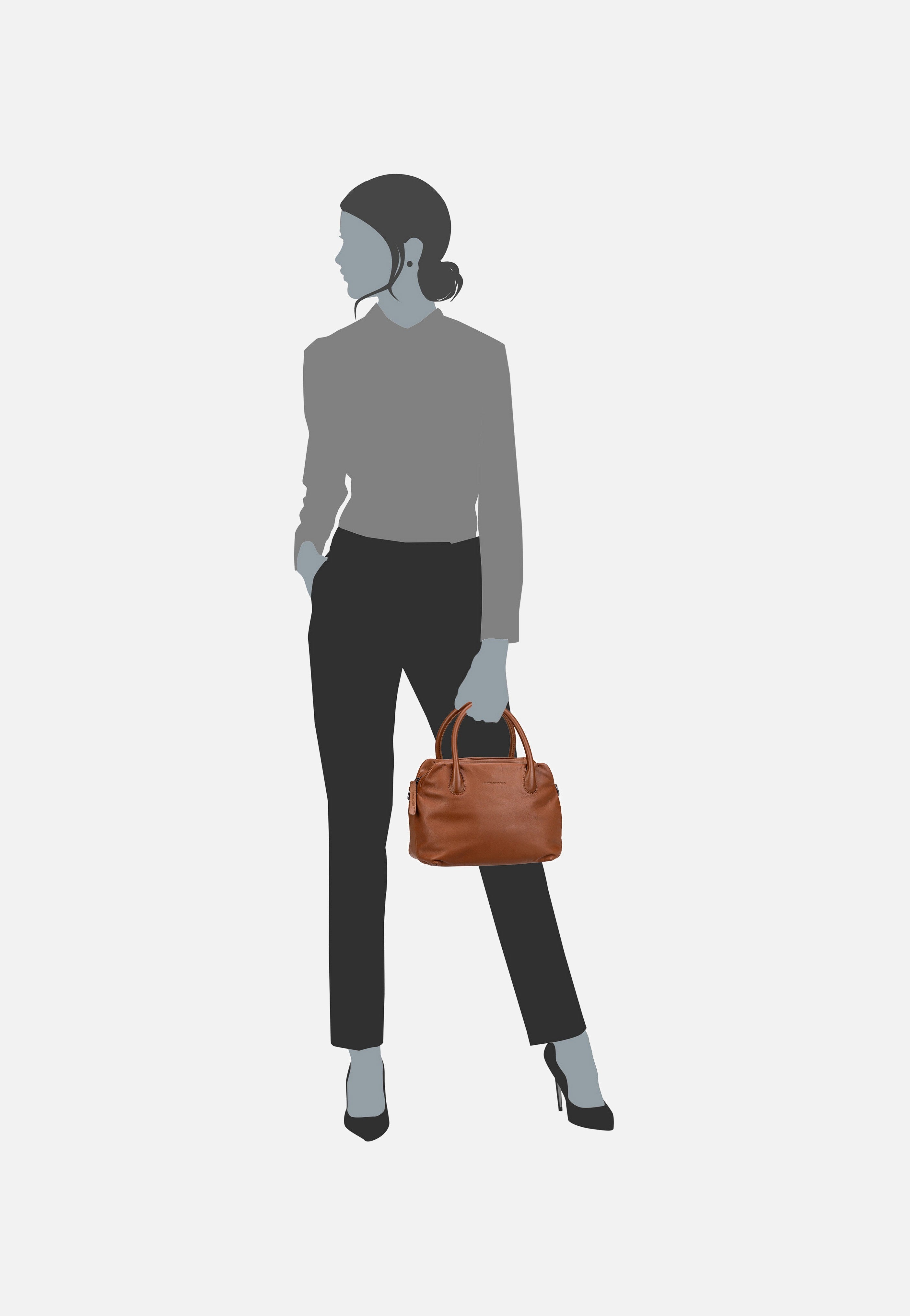 aunts & uncles - Ease of Mind Caramel - Handle Bag | Women-Image