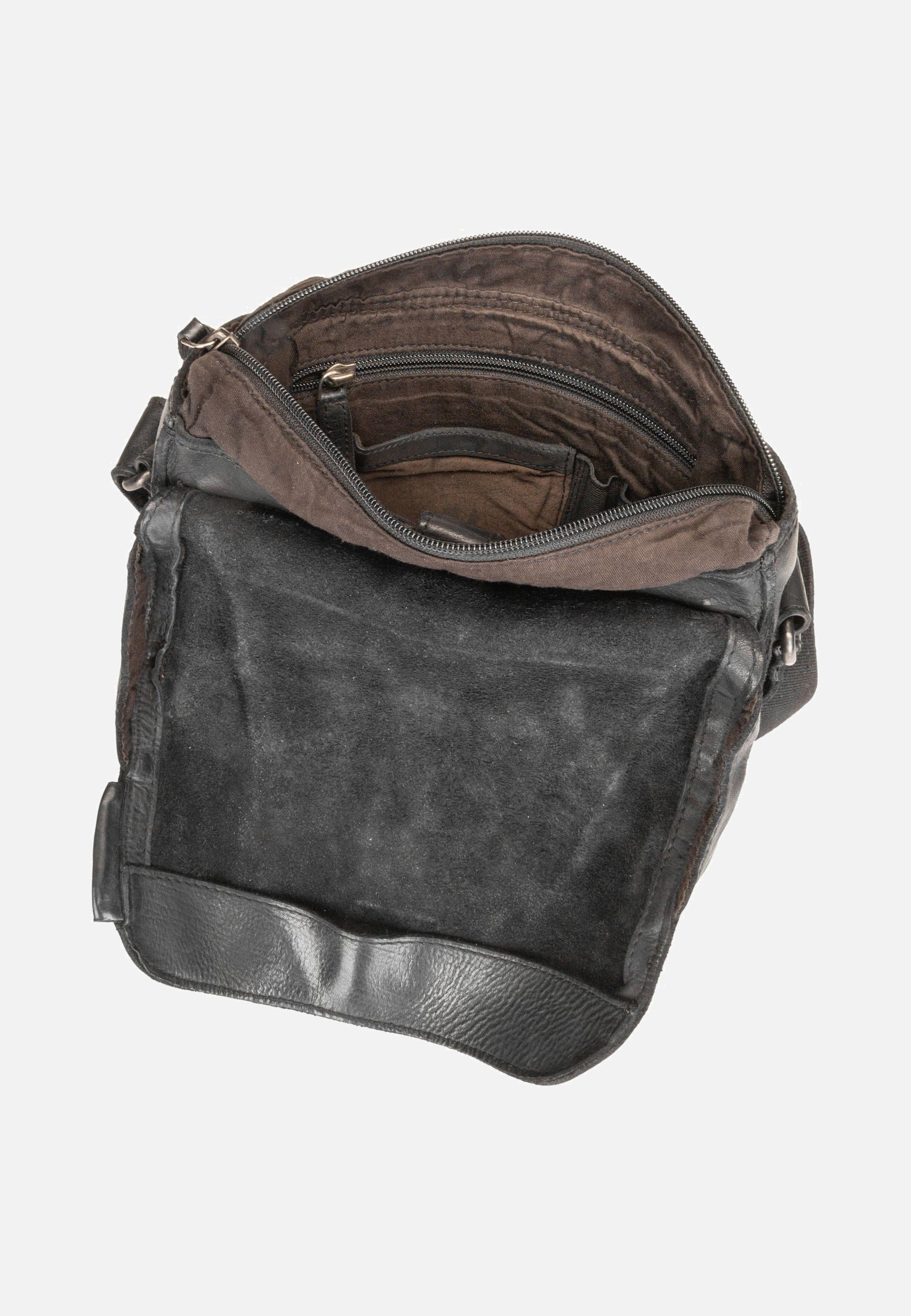 aunts & uncles - Goatee Charcoal Black - Shoulder Bag | Men-Image