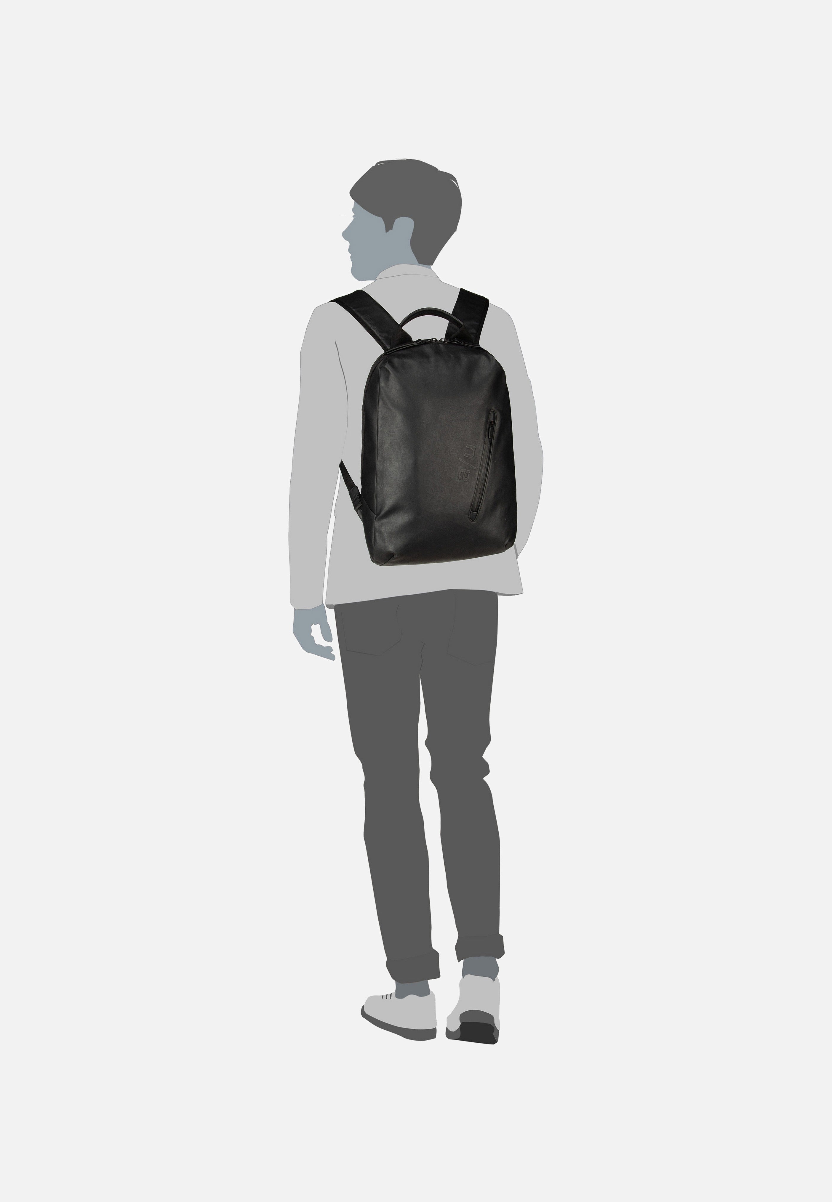 aunts & uncles Kumotsu RE Black Backpack
