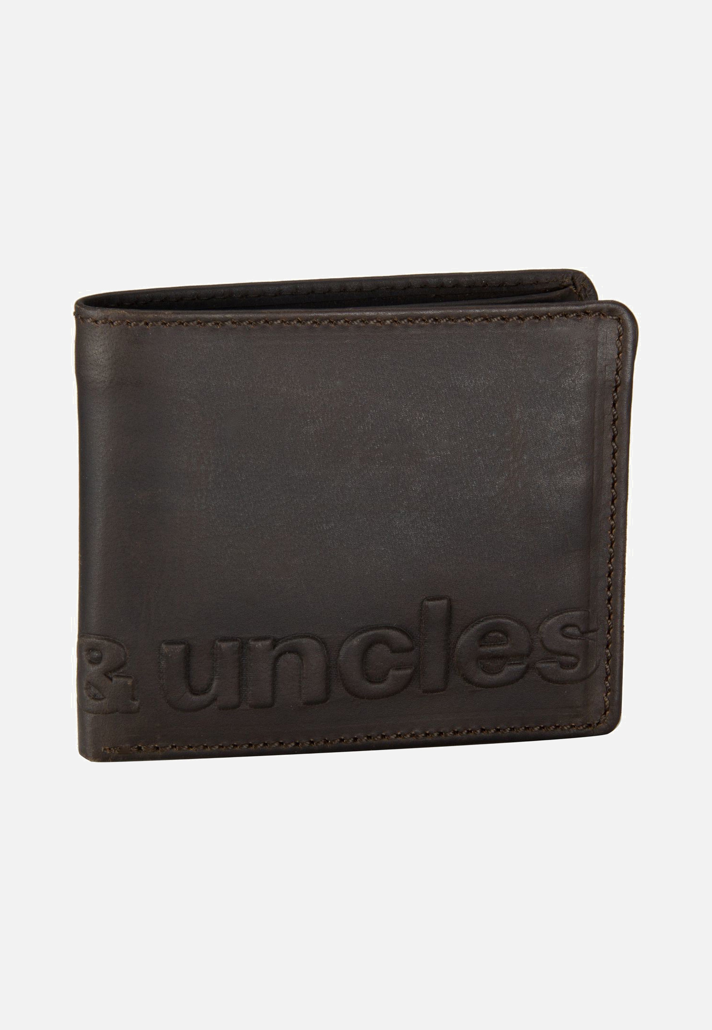 aunts & uncles Matt Vintage Brown Vintage Brown Logo Wallet