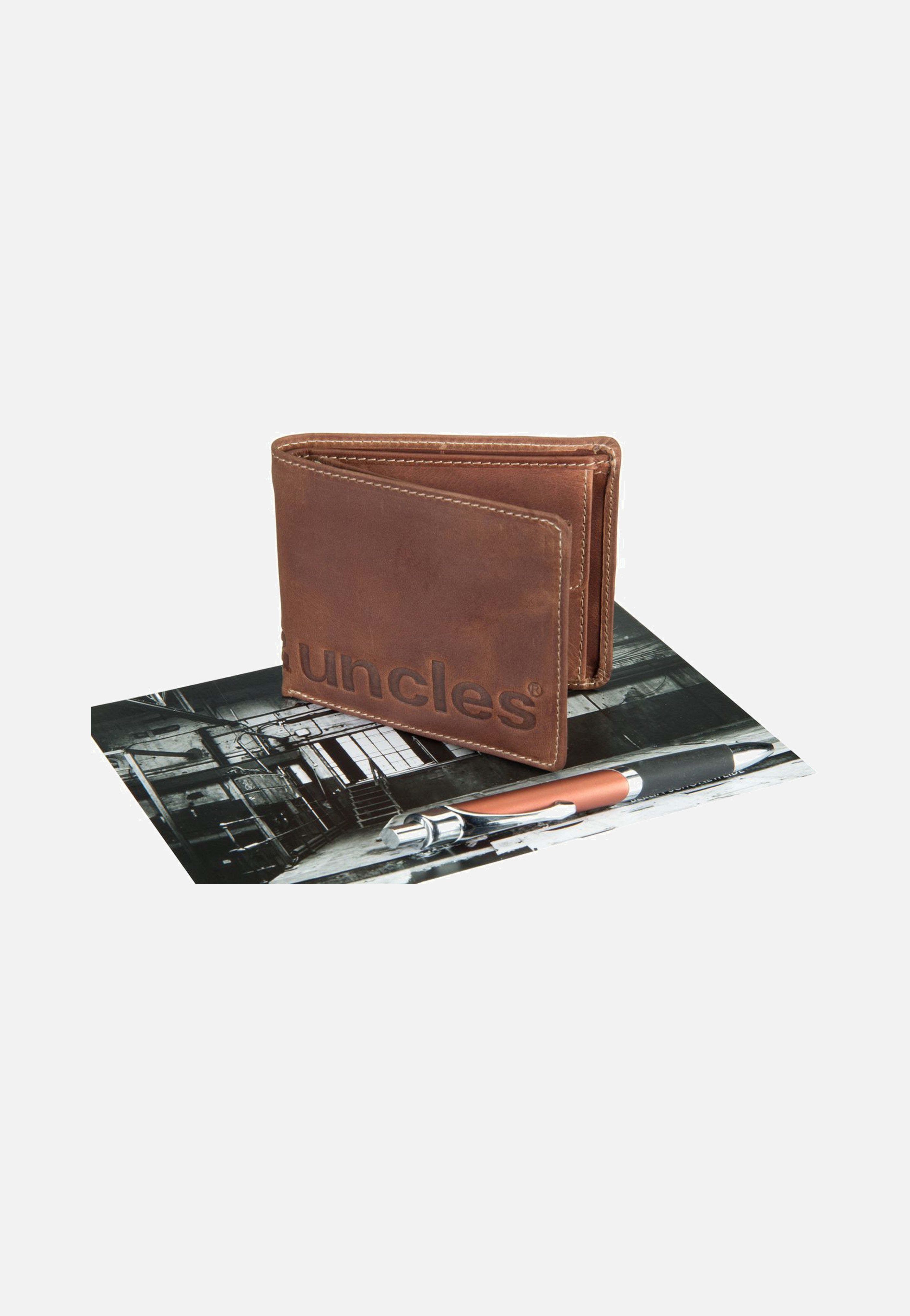 aunts & uncles - Matt Vintage Tan Vintage Tan Logo - Wallet | Men-Image