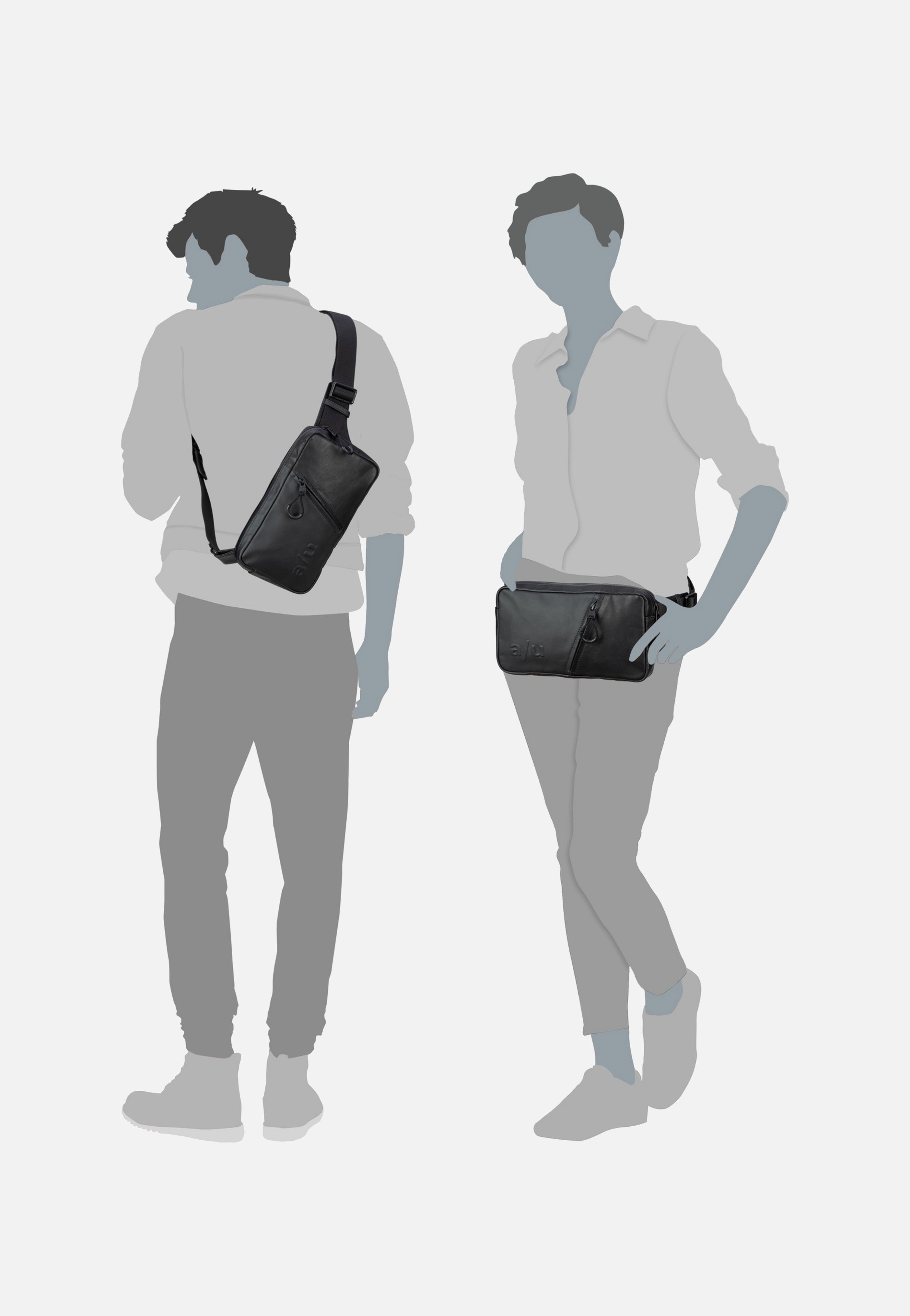 aunts & uncles - Mito Nishi Anthracite Black - Fanny Pack | Neutral-Image