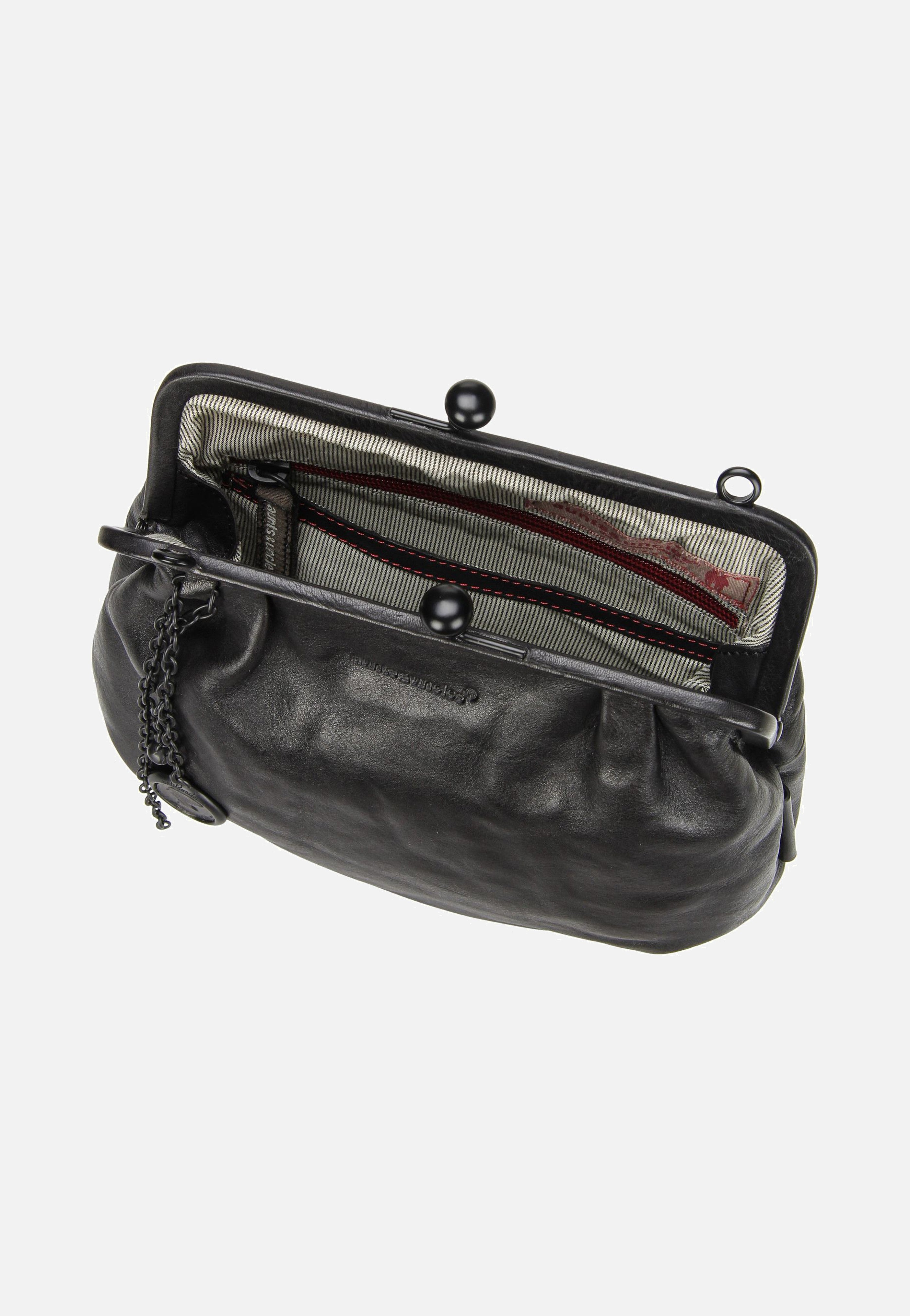 aunts & uncles - Mrs. Fortune Cookie Black Smoke - Pouch Bag | Women-Image