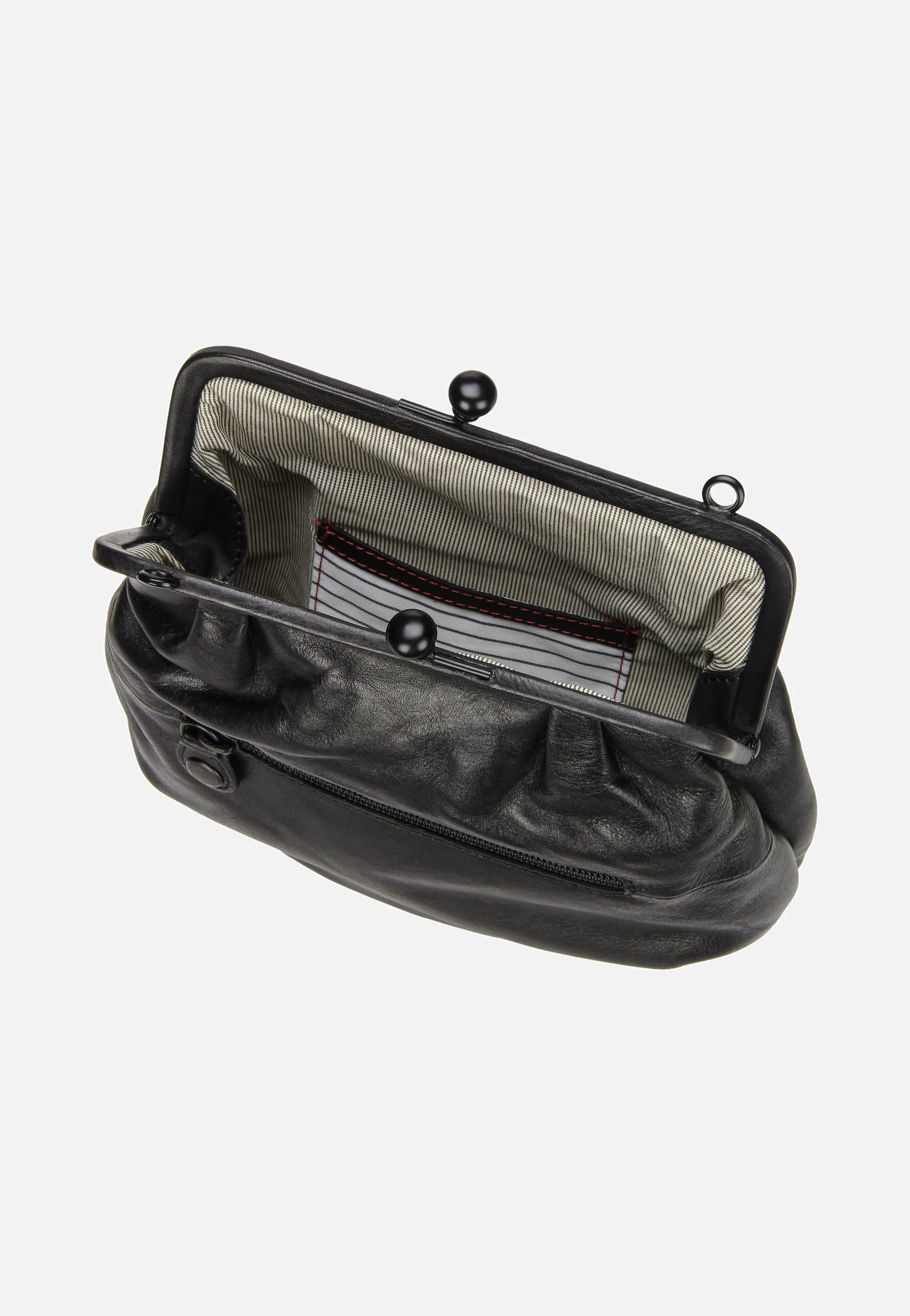 aunts & uncles Mrs. Fortune Cookie Black Smoke Pouch Bag