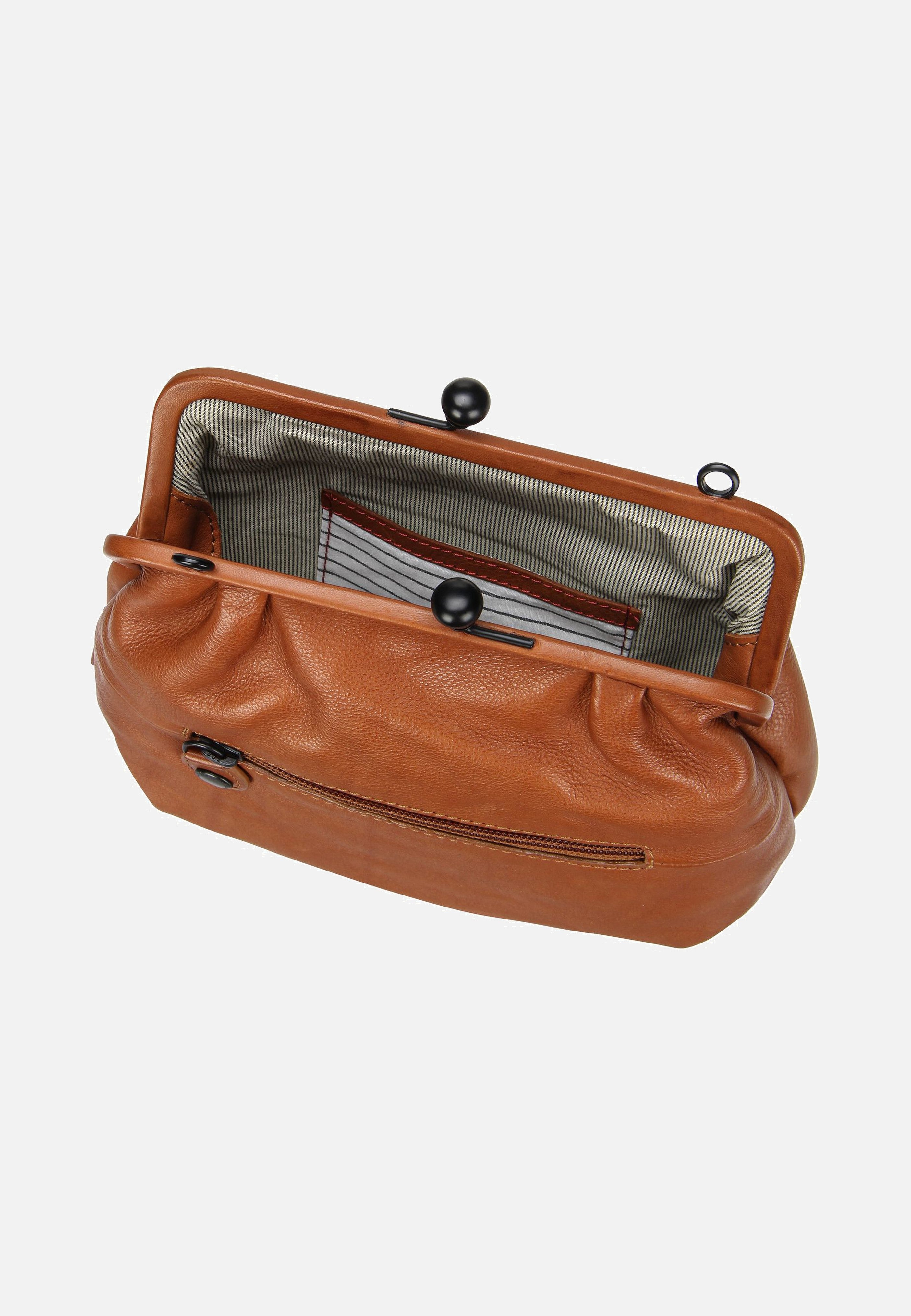 aunts & uncles Mrs. Fortune Cookie Caramel Pouch Bag