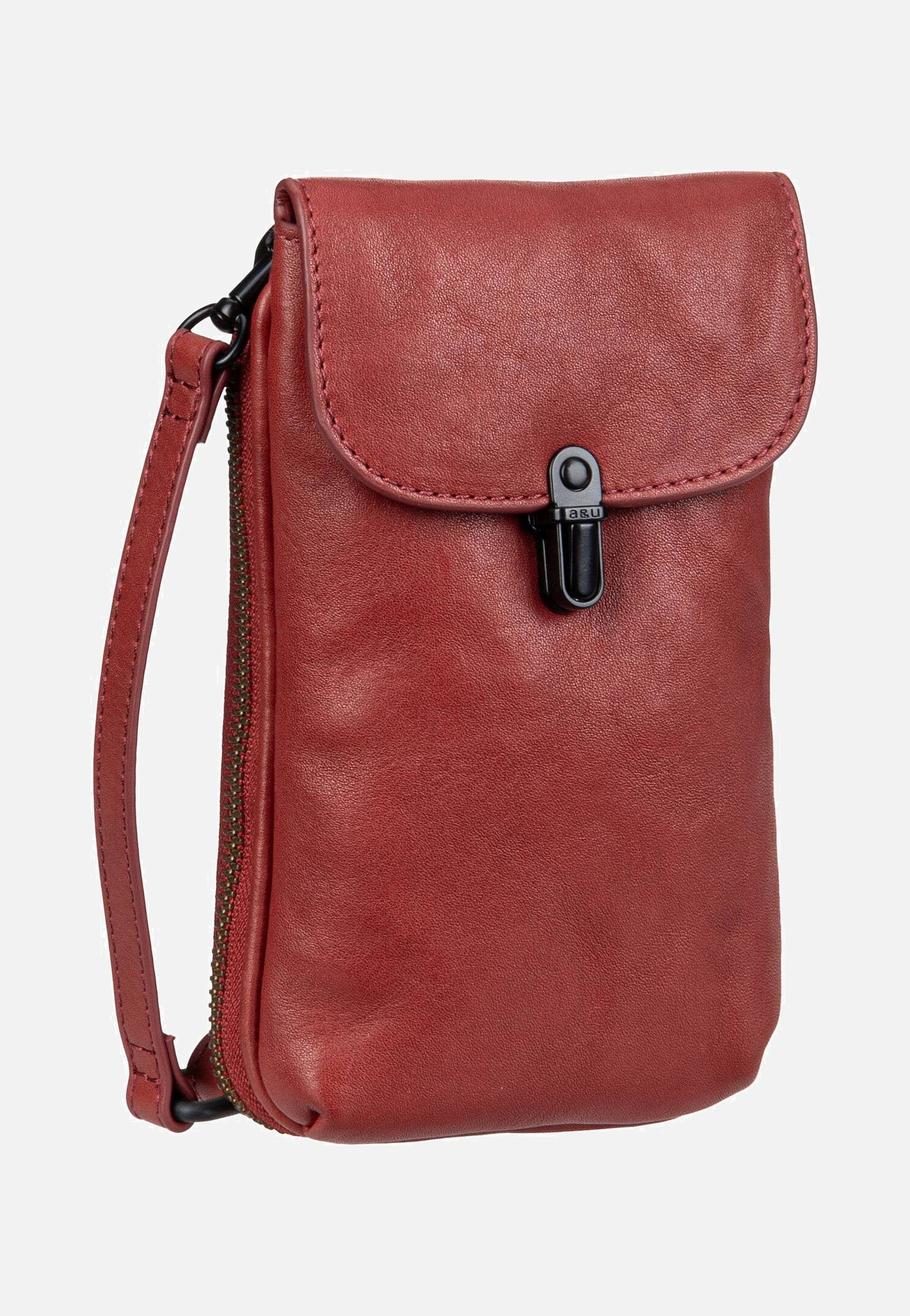 aunts & uncles Mrs. Lemon Twist Intense Rust Phone Pouches