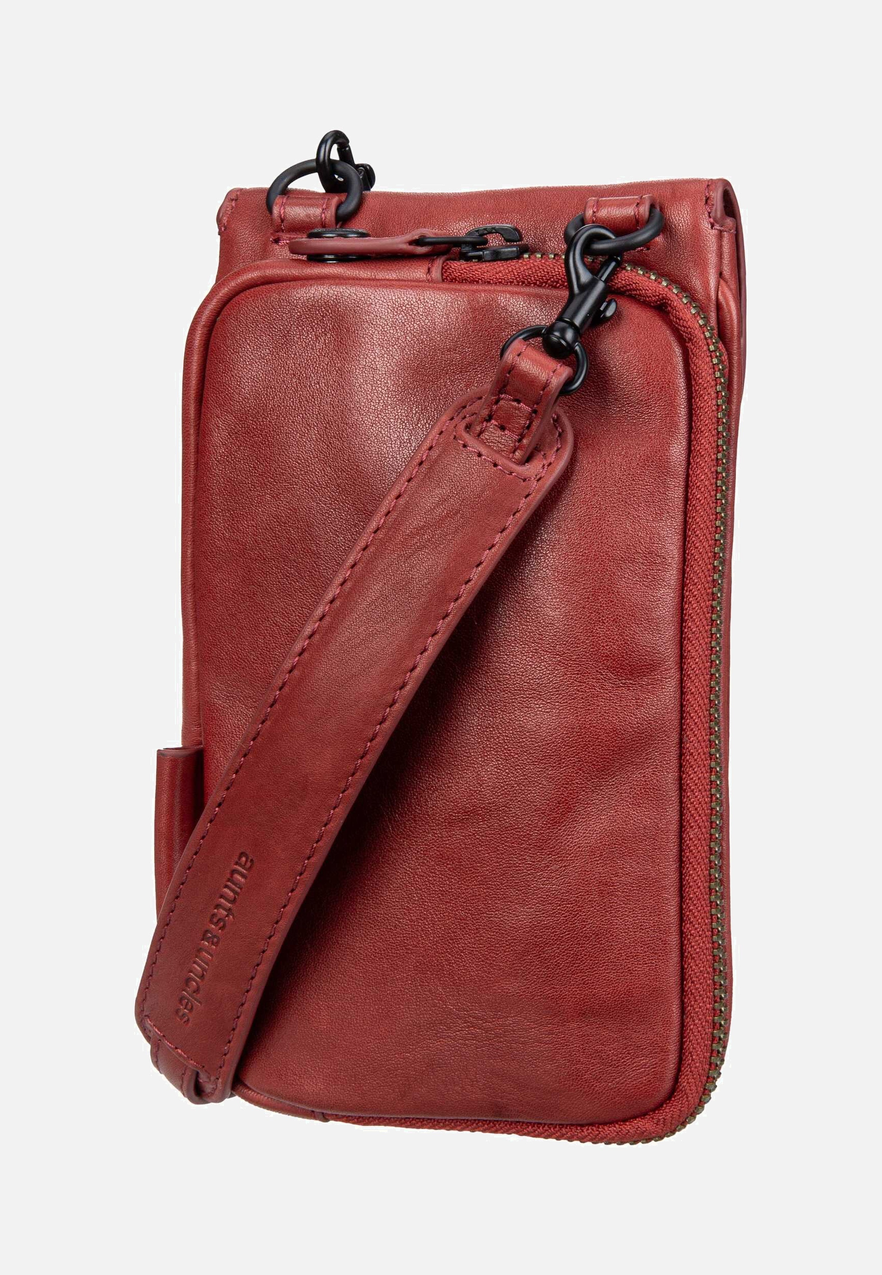 aunts & uncles Mrs. Lemon Twist Intense Rust Phone Pouches