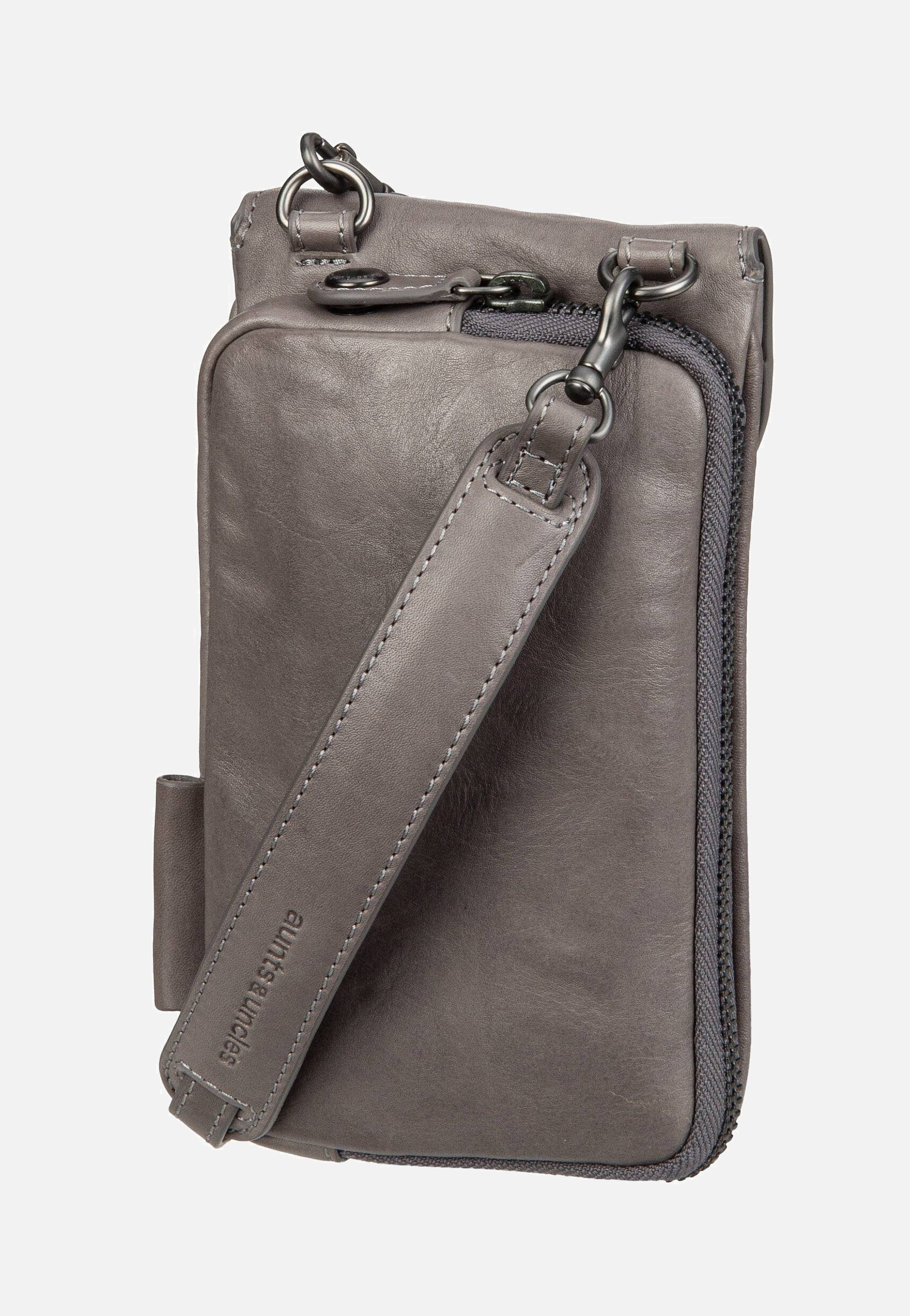 aunts & uncles Mrs. Lemon Twist Oyster Grey Phone Pouches