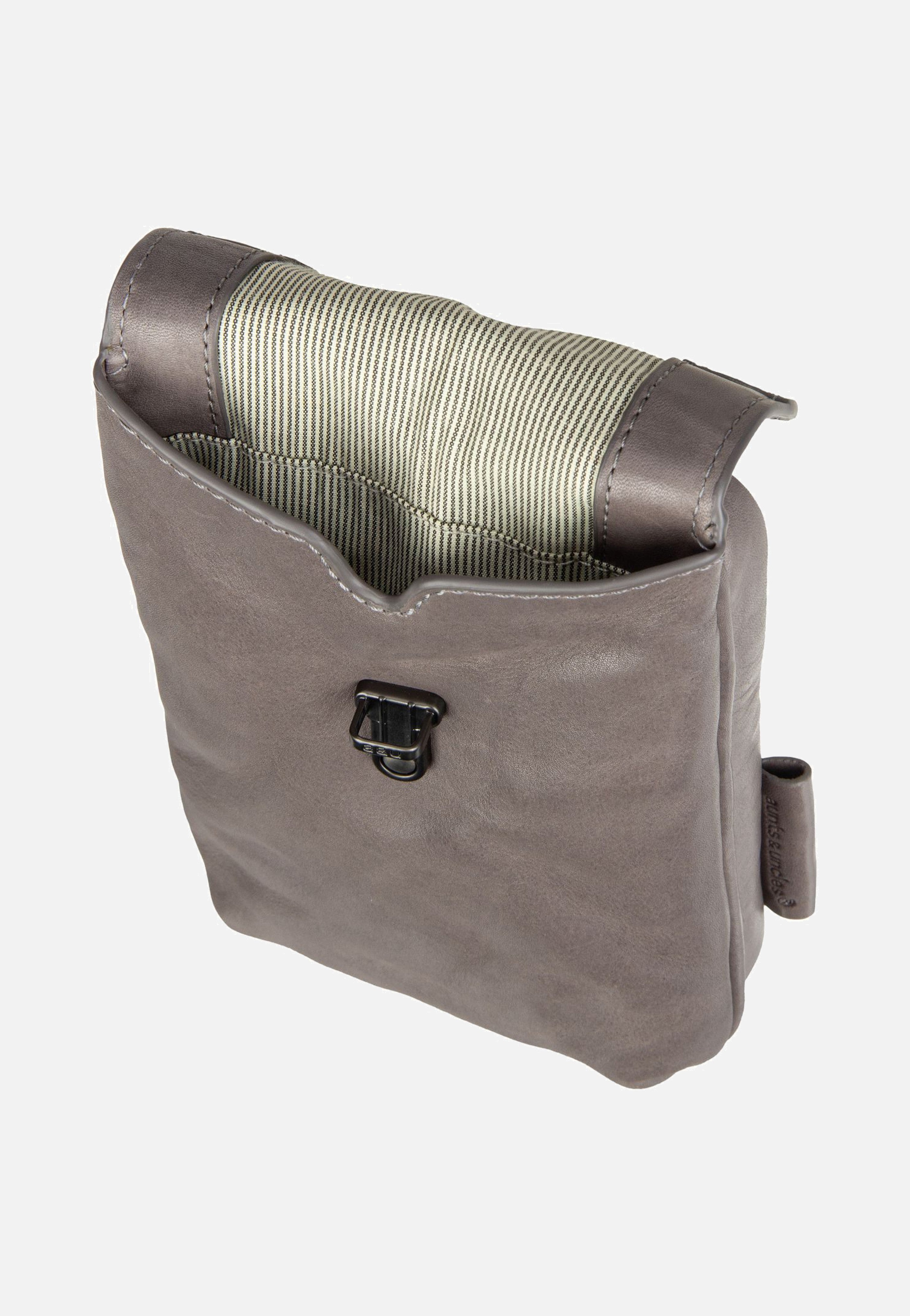 aunts & uncles Mrs. Lemon Twist Oyster Grey Phone Pouch