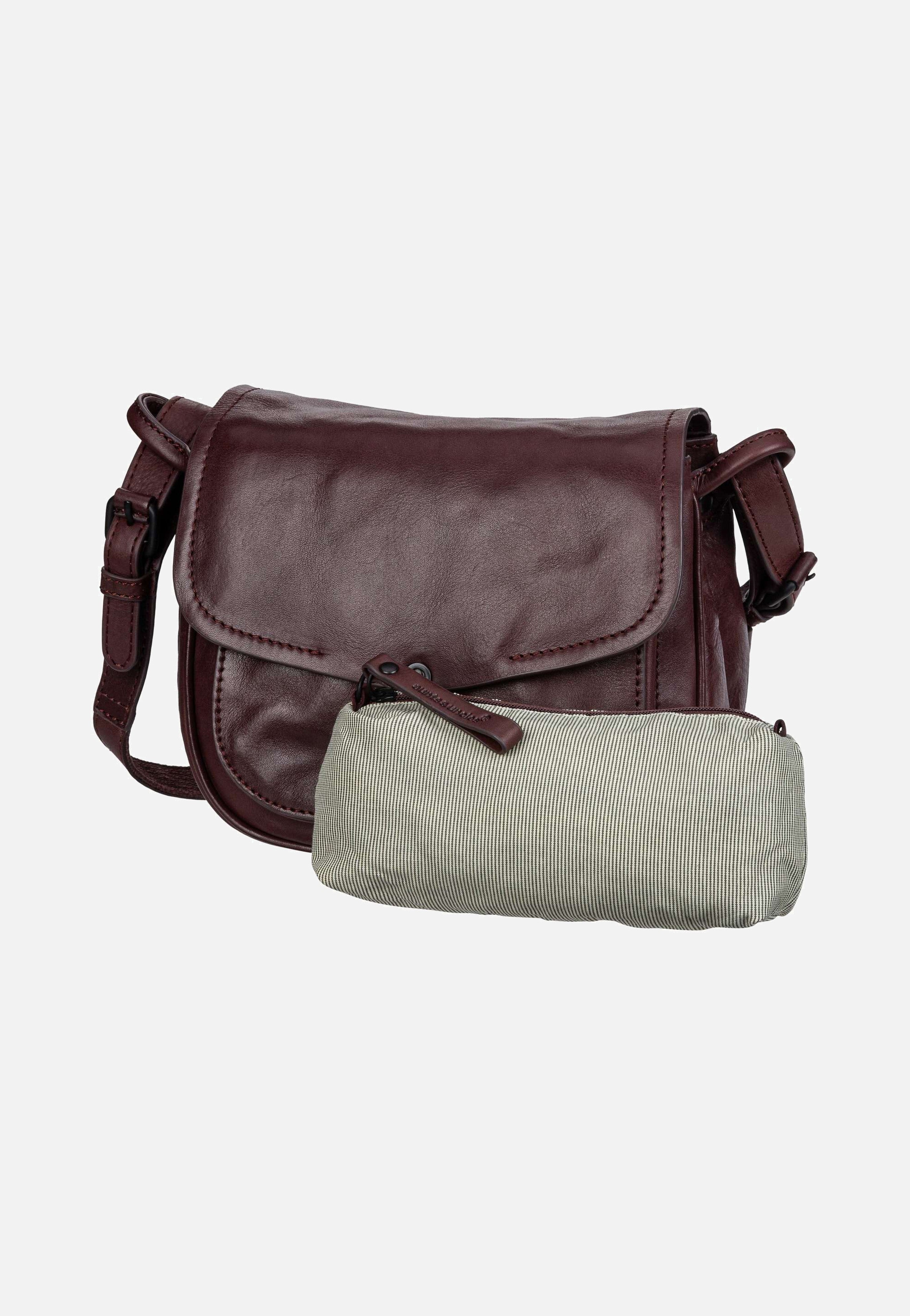 aunts & uncles - Mrs. Meringue Pie Burgundy - Saddle Bag | Women-Image