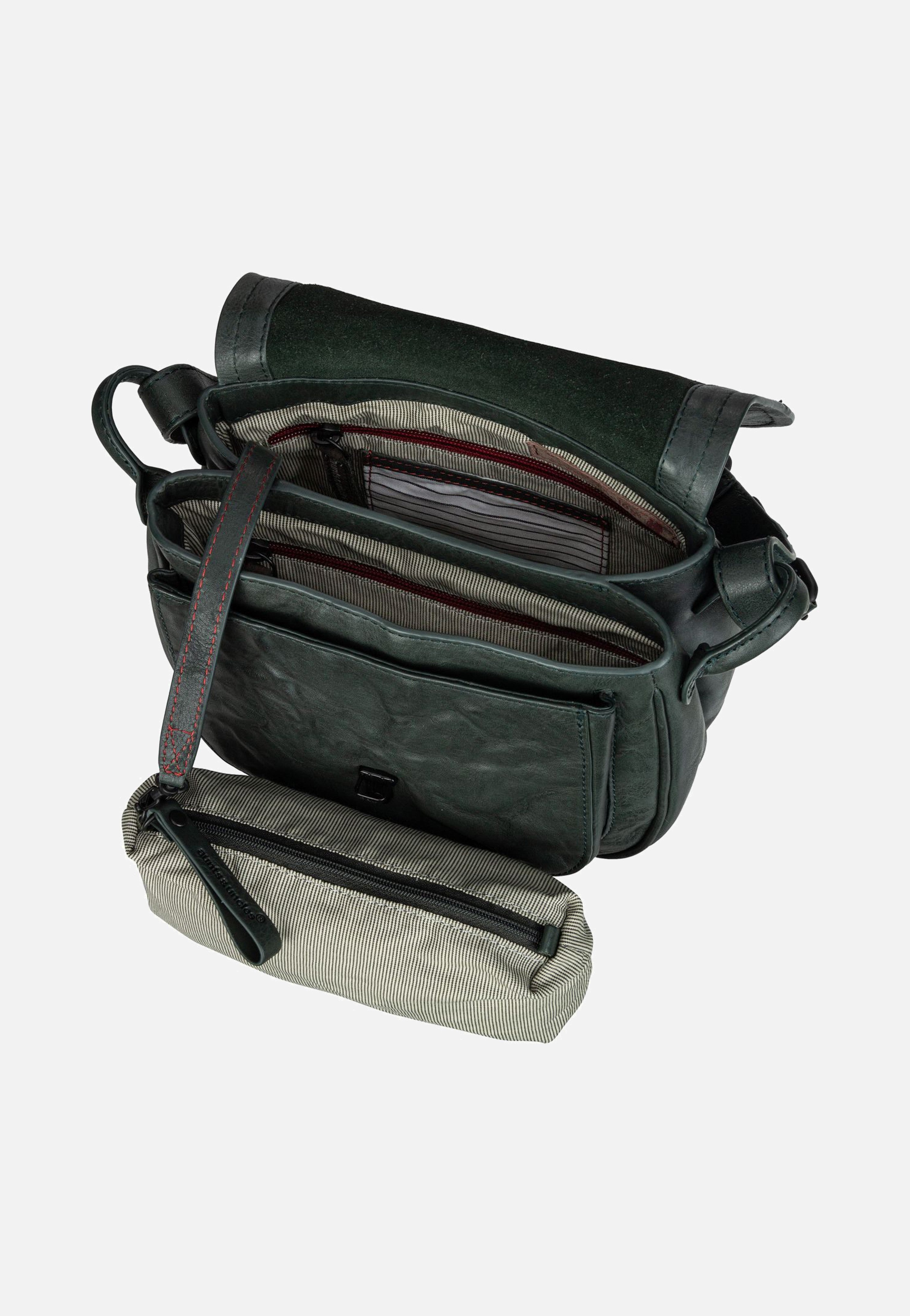 aunts & uncles - Mrs. Meringue Pie Deep Teal - Saddle Bag | Women-Image
