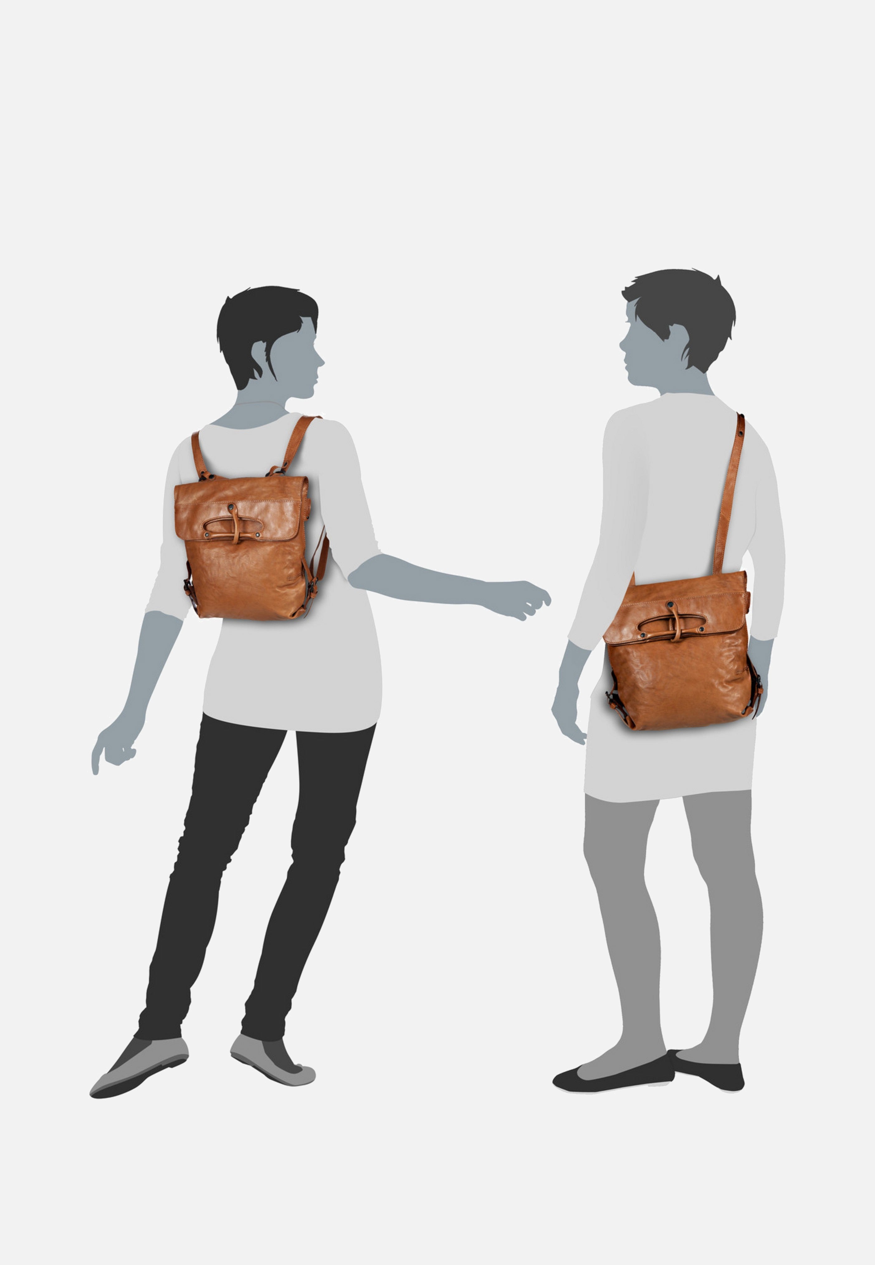 aunts & uncles - Mrs. Mince Pie Caramel - Backpack | Women-Image