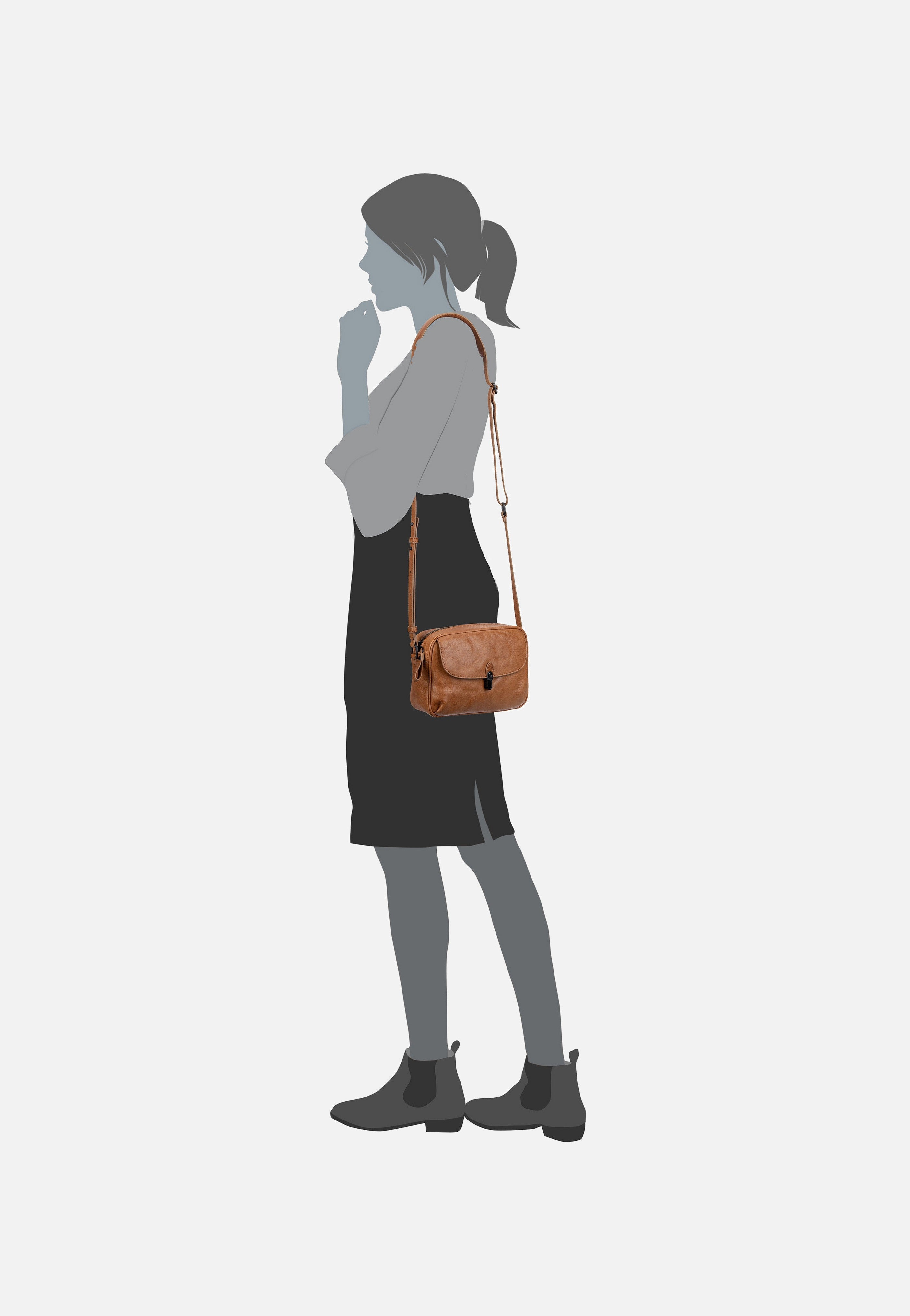 aunts & uncles - Mrs. Mint Caramel - Shoulder Bag | Women-Image