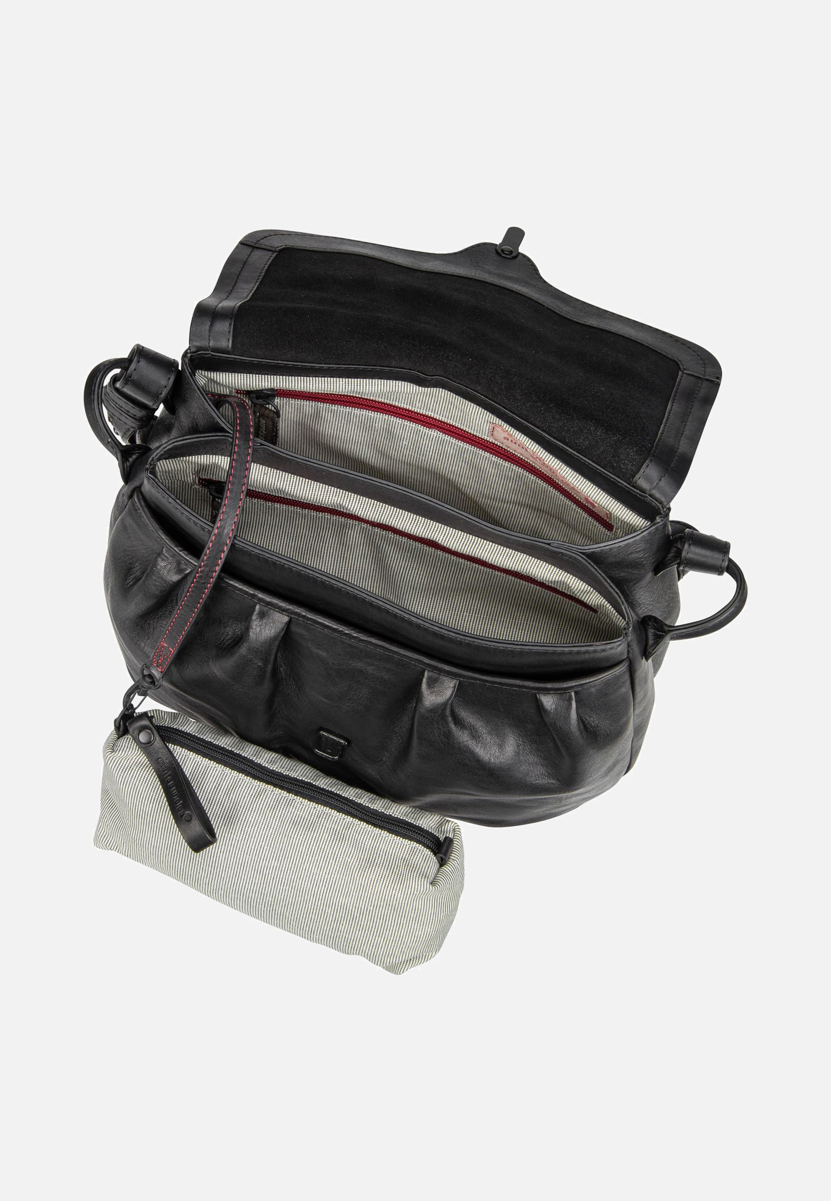 aunts & uncles - Mrs. Pineapple Pie Black Smoke - Saddle Bag | Women-Image