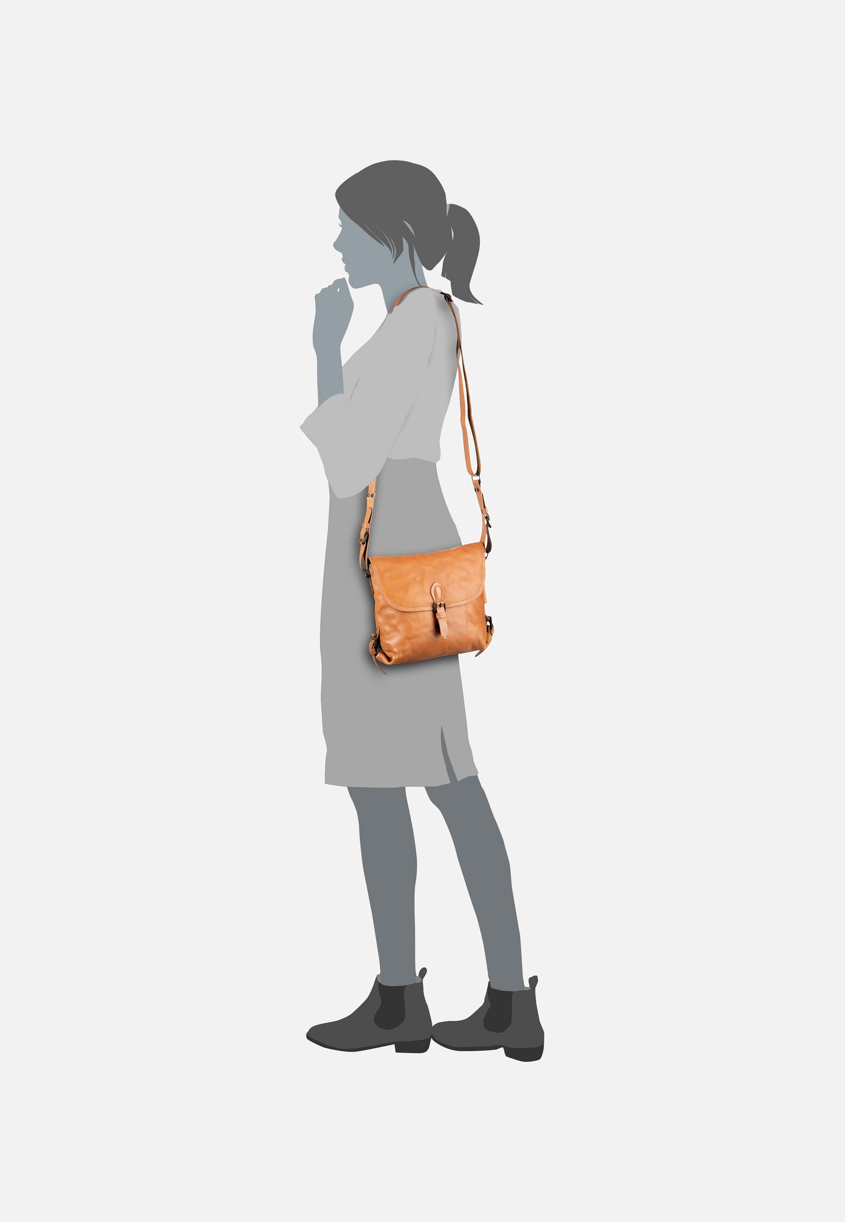 aunts & uncles - Mrs. Puff Pie Caramel - Shoulder Bag | Women-Image