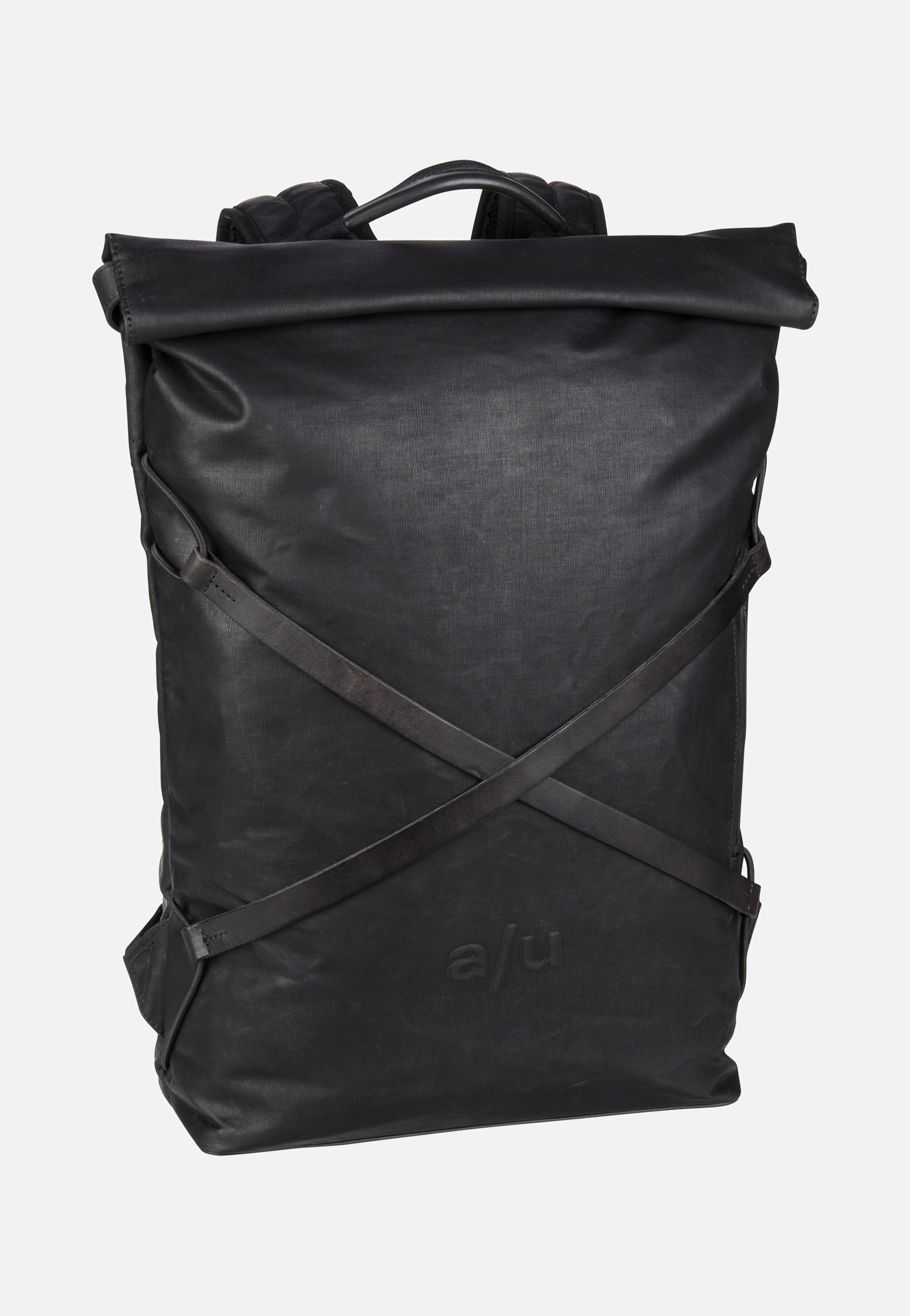 aunts & uncles Osaka Black Rolltop Backpack