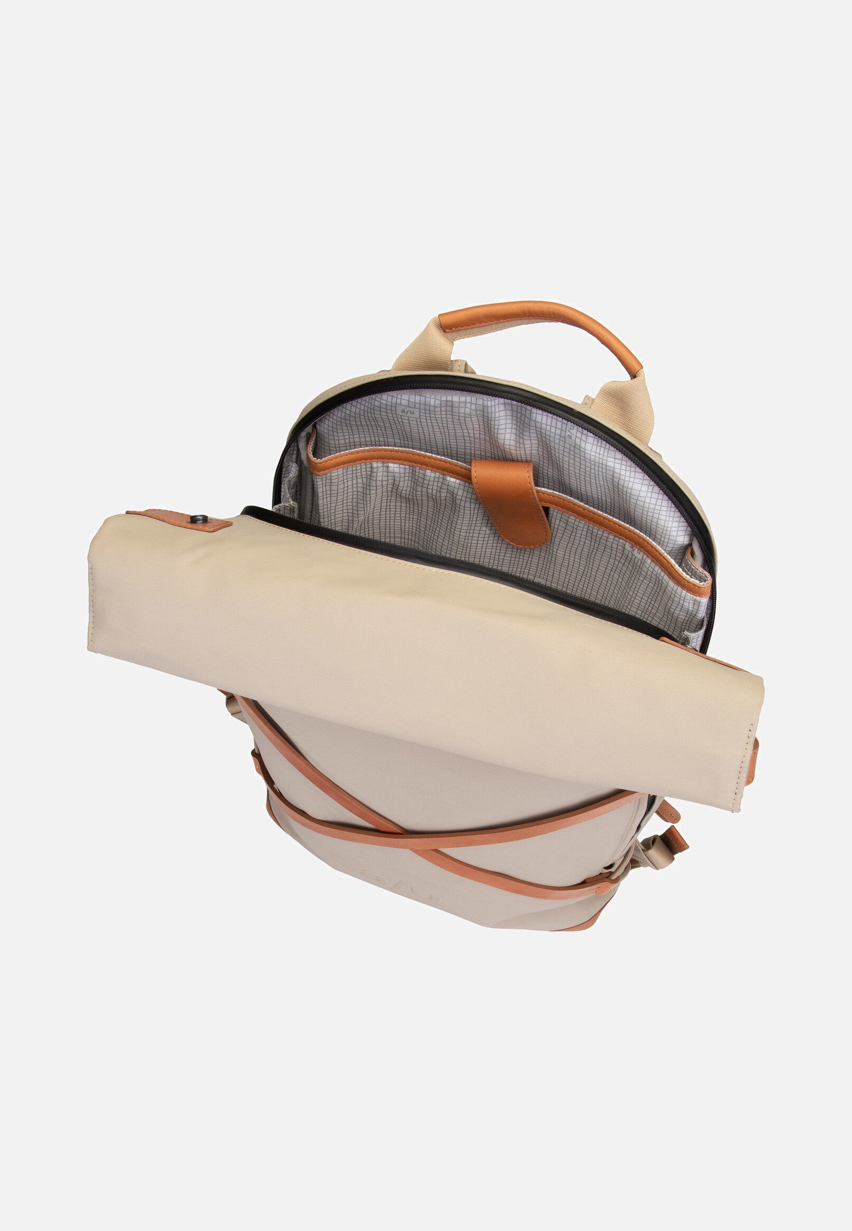 aunts & uncles - Osaka Nomad - Rolltop Backpack | Neutral-Image