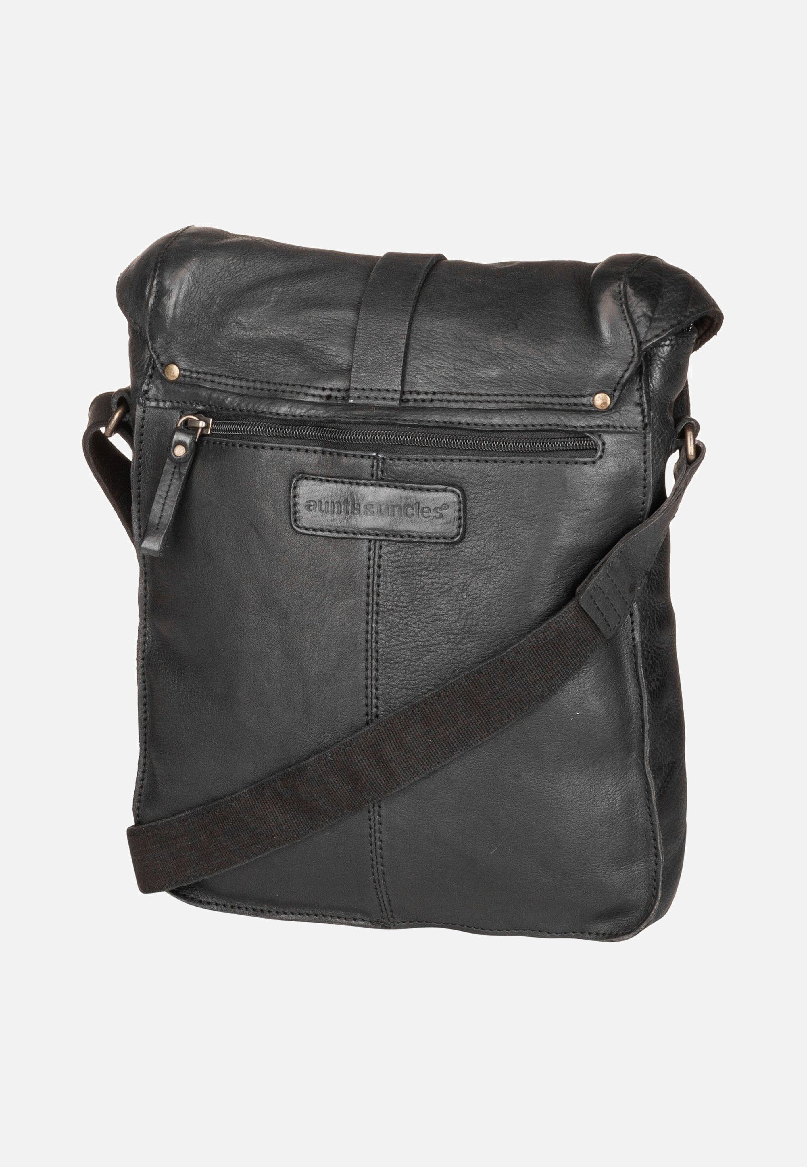 aunts & uncles Verdi Charcoal Black Crossbody Bag