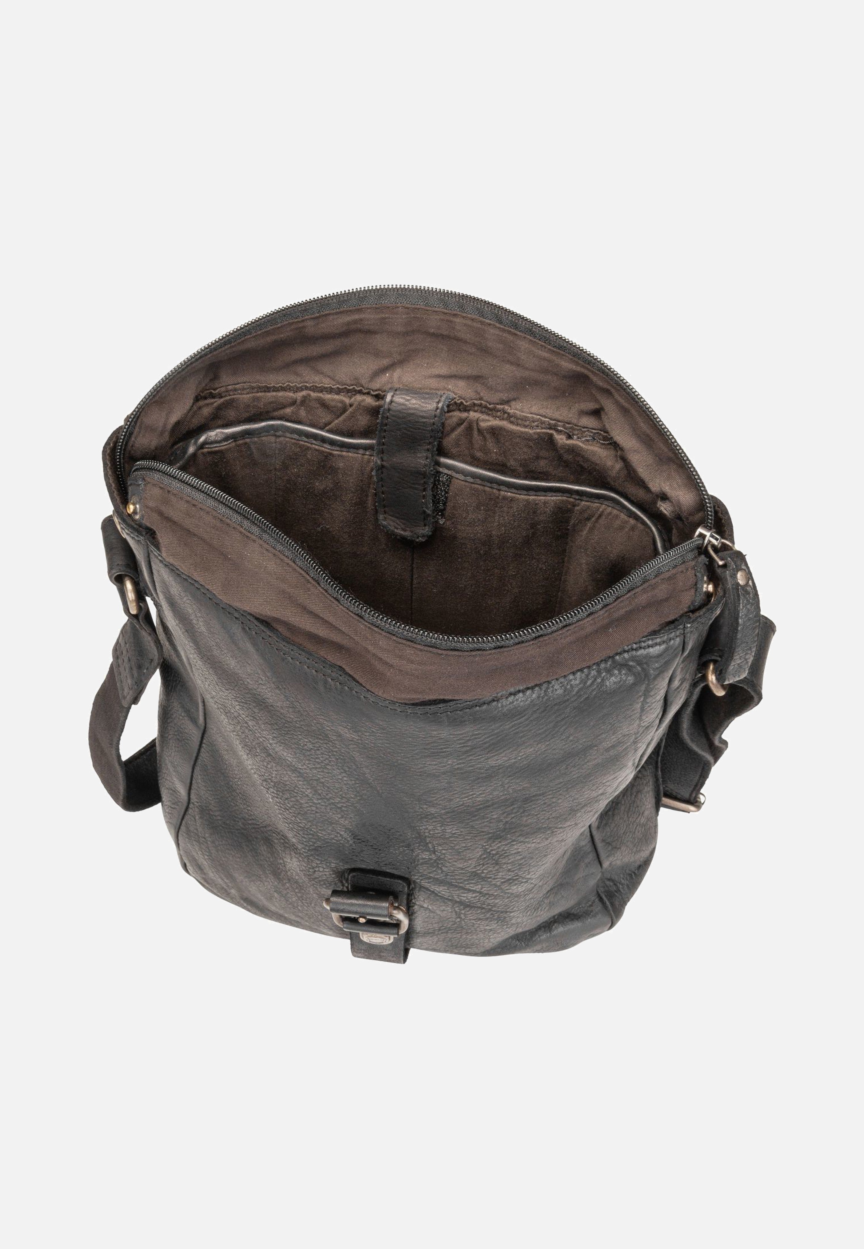 aunts & uncles Verdi Charcoal Black Crossbody Bag