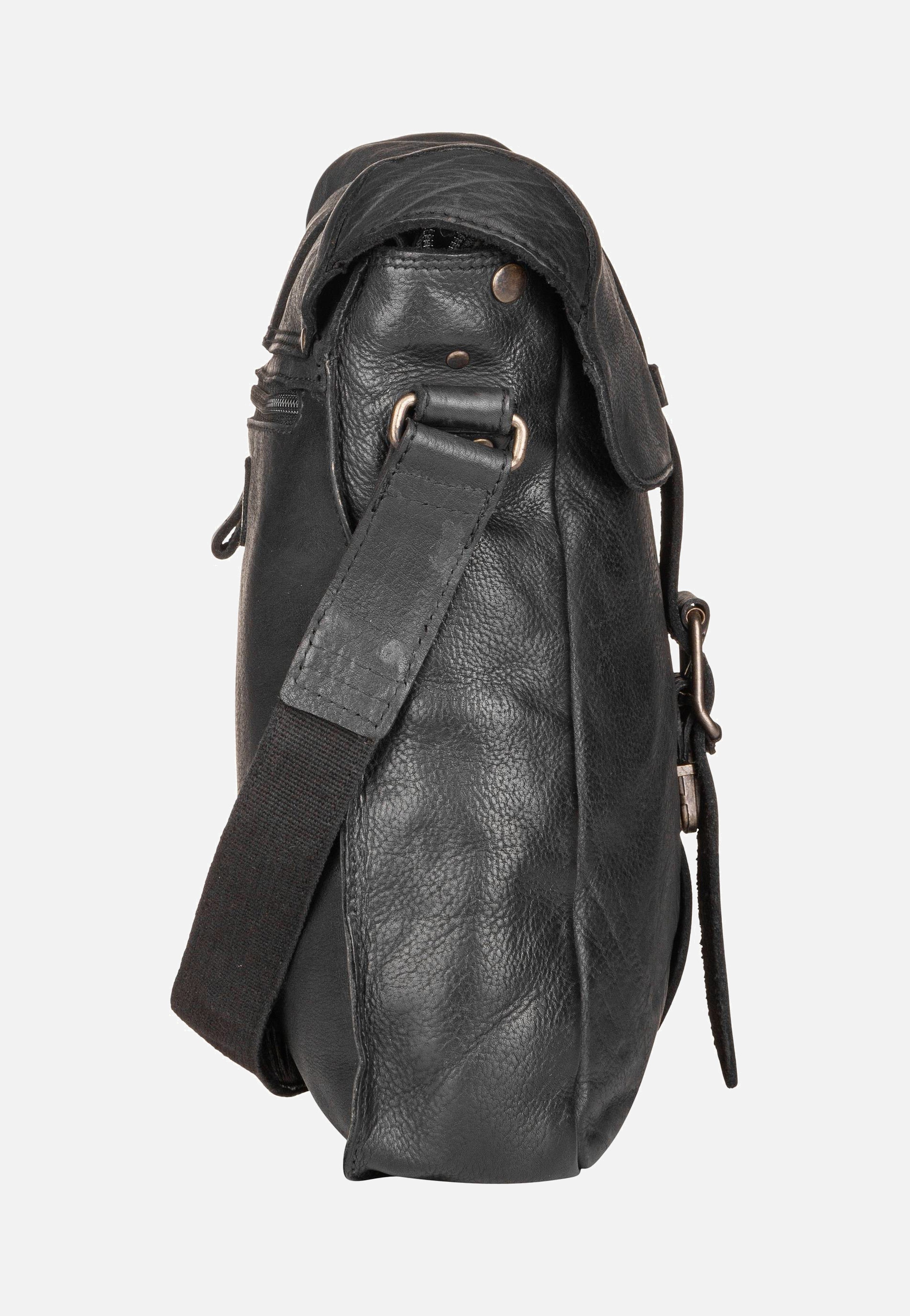 aunts & uncles Verdi Charcoal Black Crossbody Bag