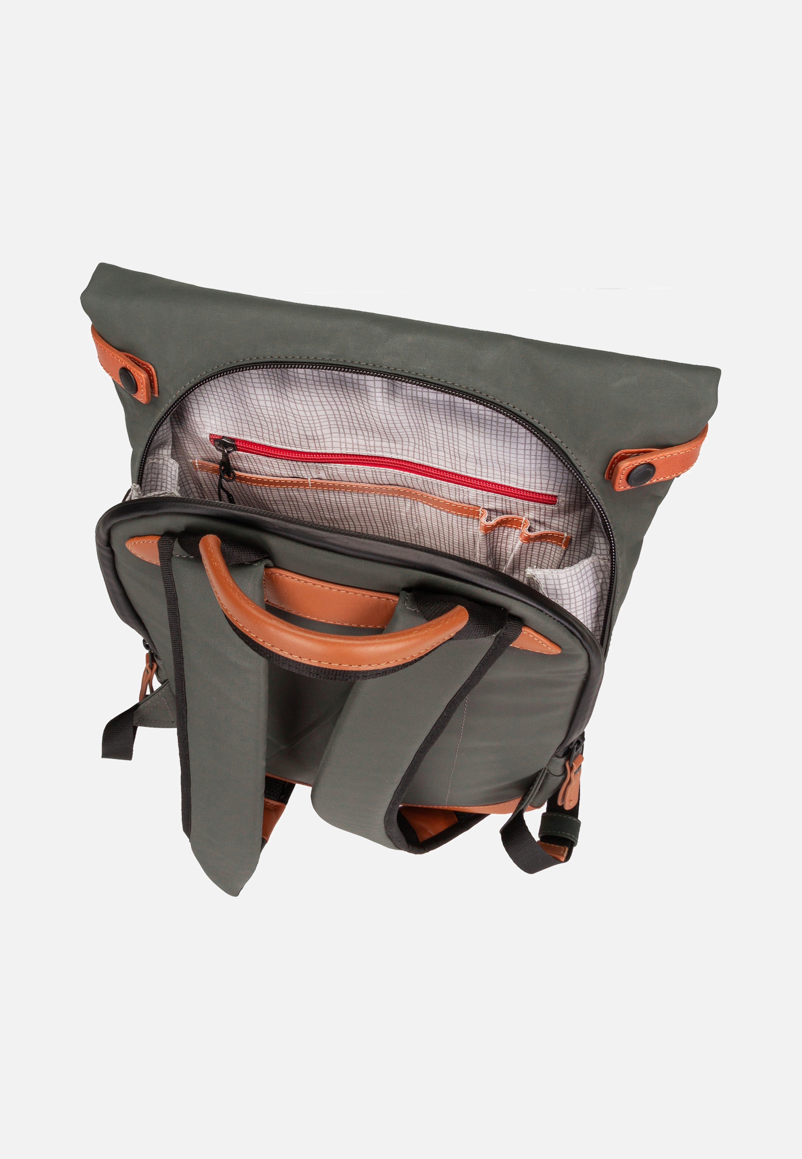aunts & uncles Wakayama Gravity Grey Rolltop Backpack