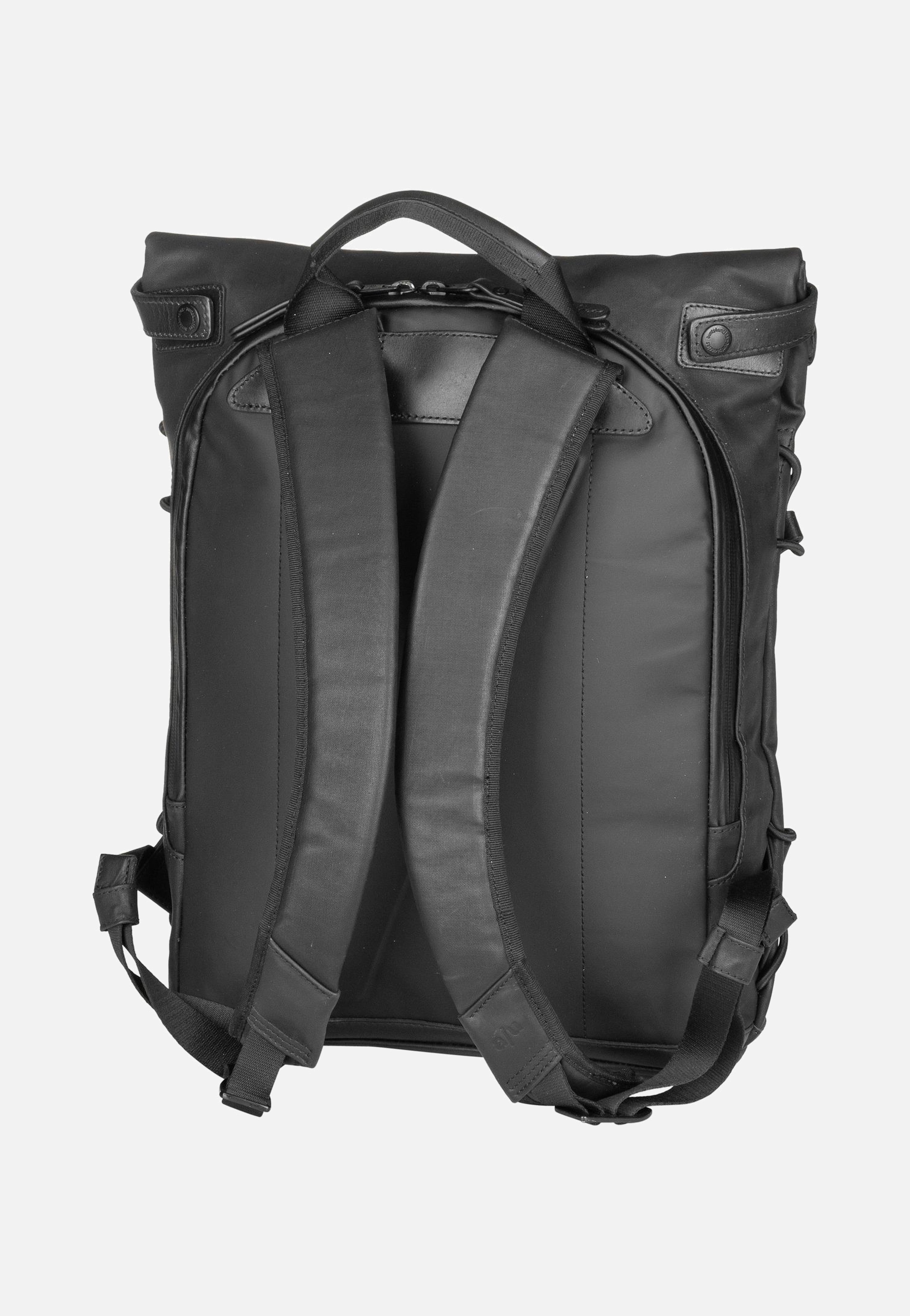 aunts & uncles - Yokohama Black - Rolltop Backpack | Neutral-Image