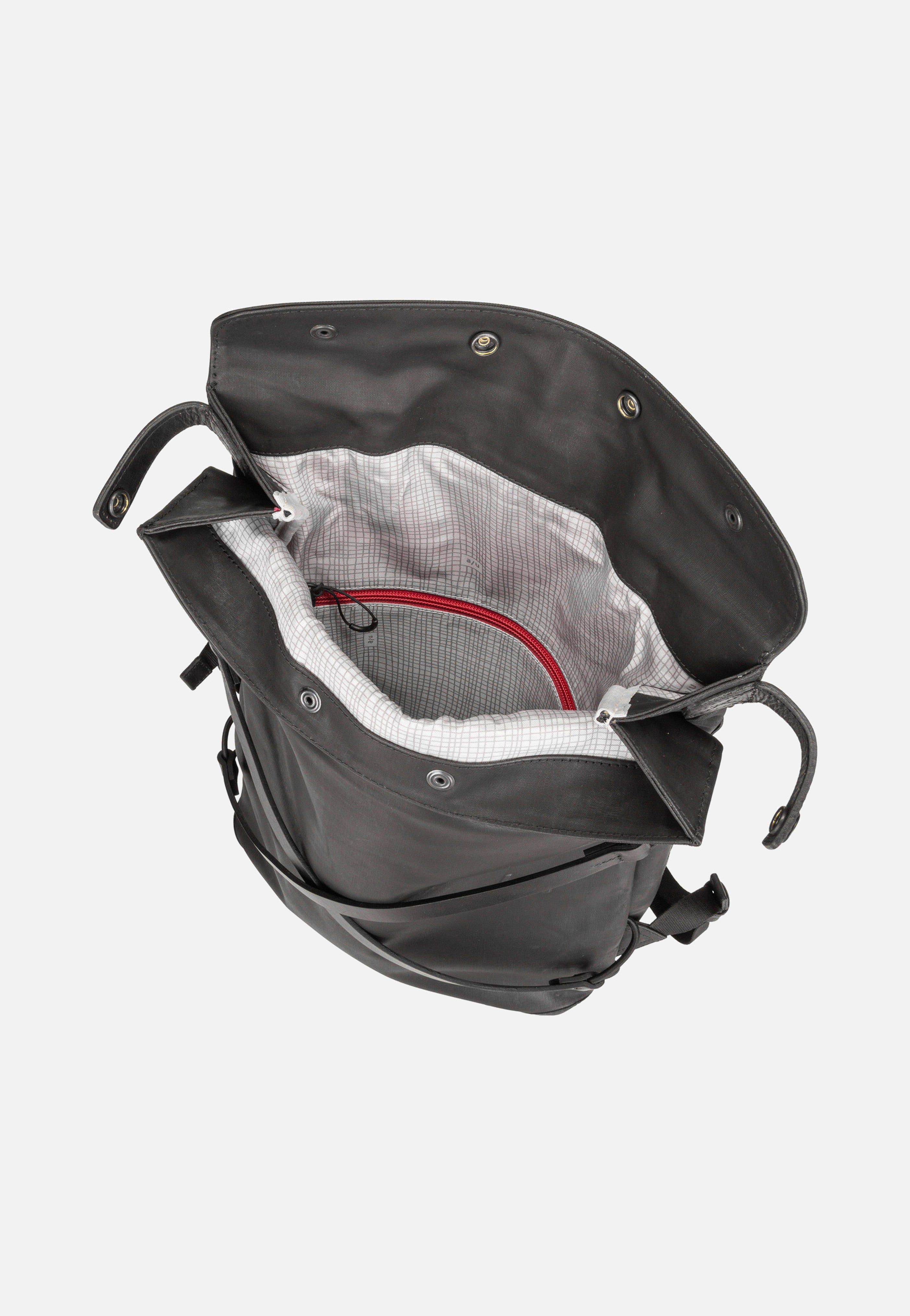 aunts & uncles Yokohama Black Rolltop Backpack