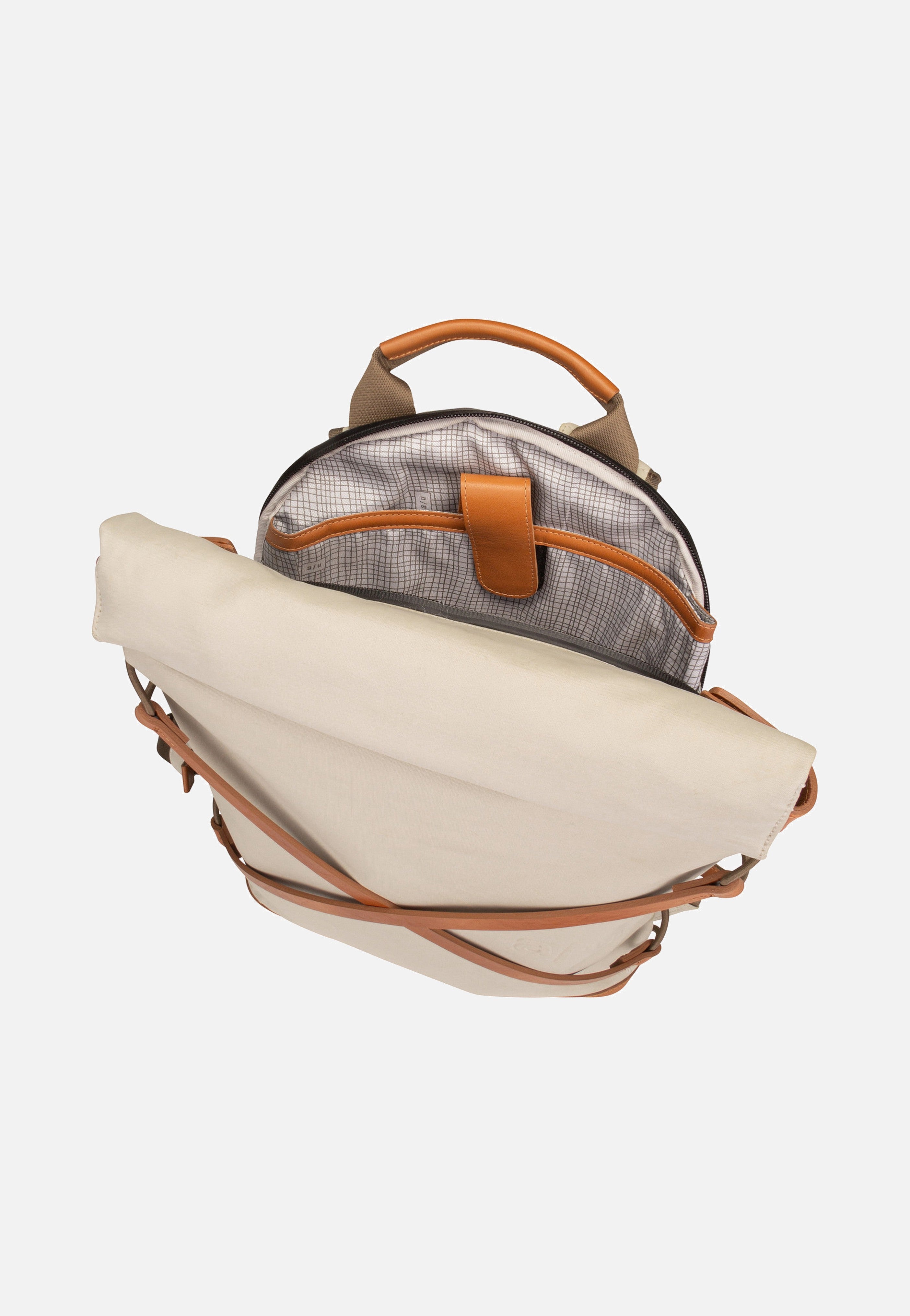aunts & uncles - Yokohama Dust - Rolltop Backpack | Neutral-Image