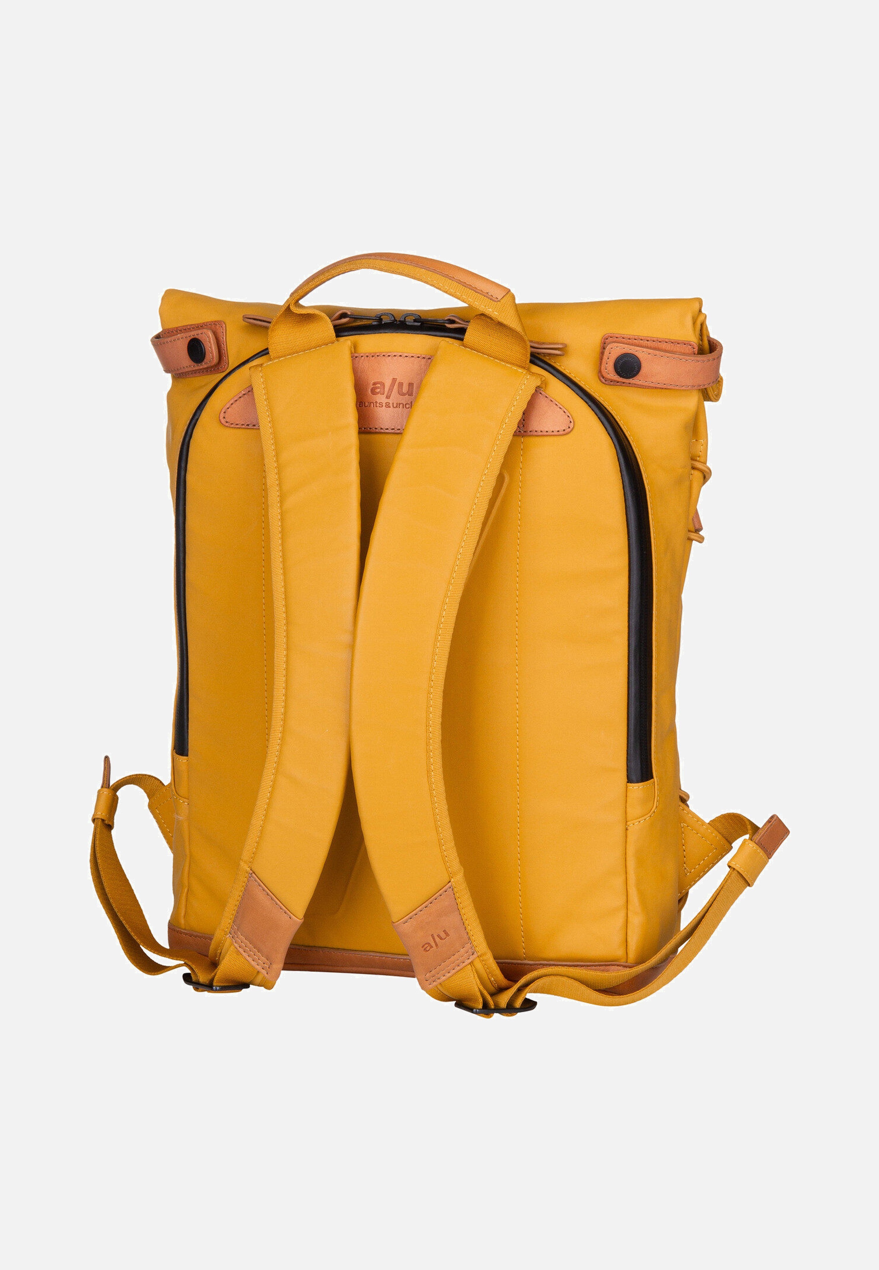 aunts & uncles - Yokohama Mustard - Rolltop Backpack | Neutral-Image