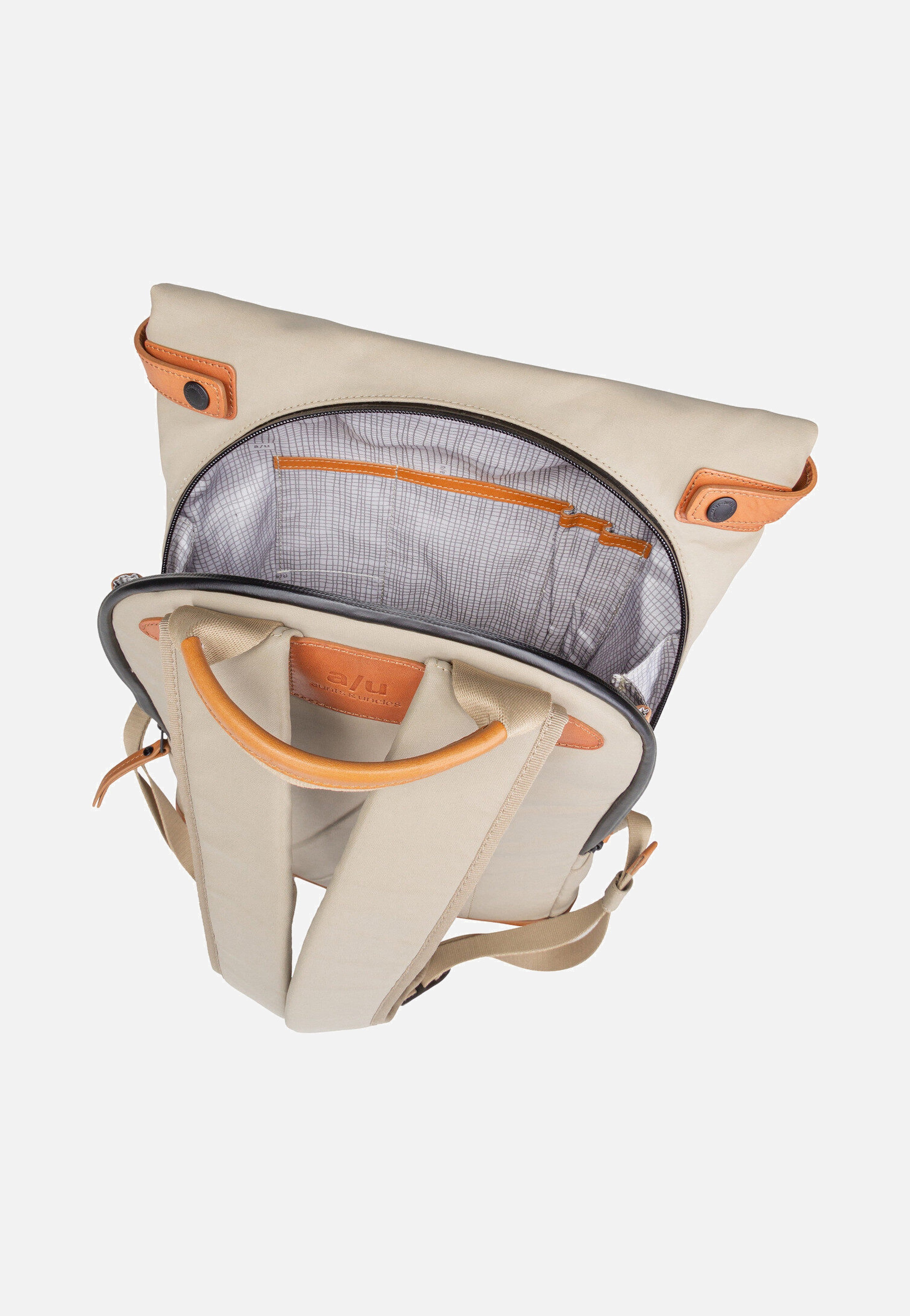 aunts & uncles - Yokohama Nomad - Rolltop Backpack | Neutral-Image