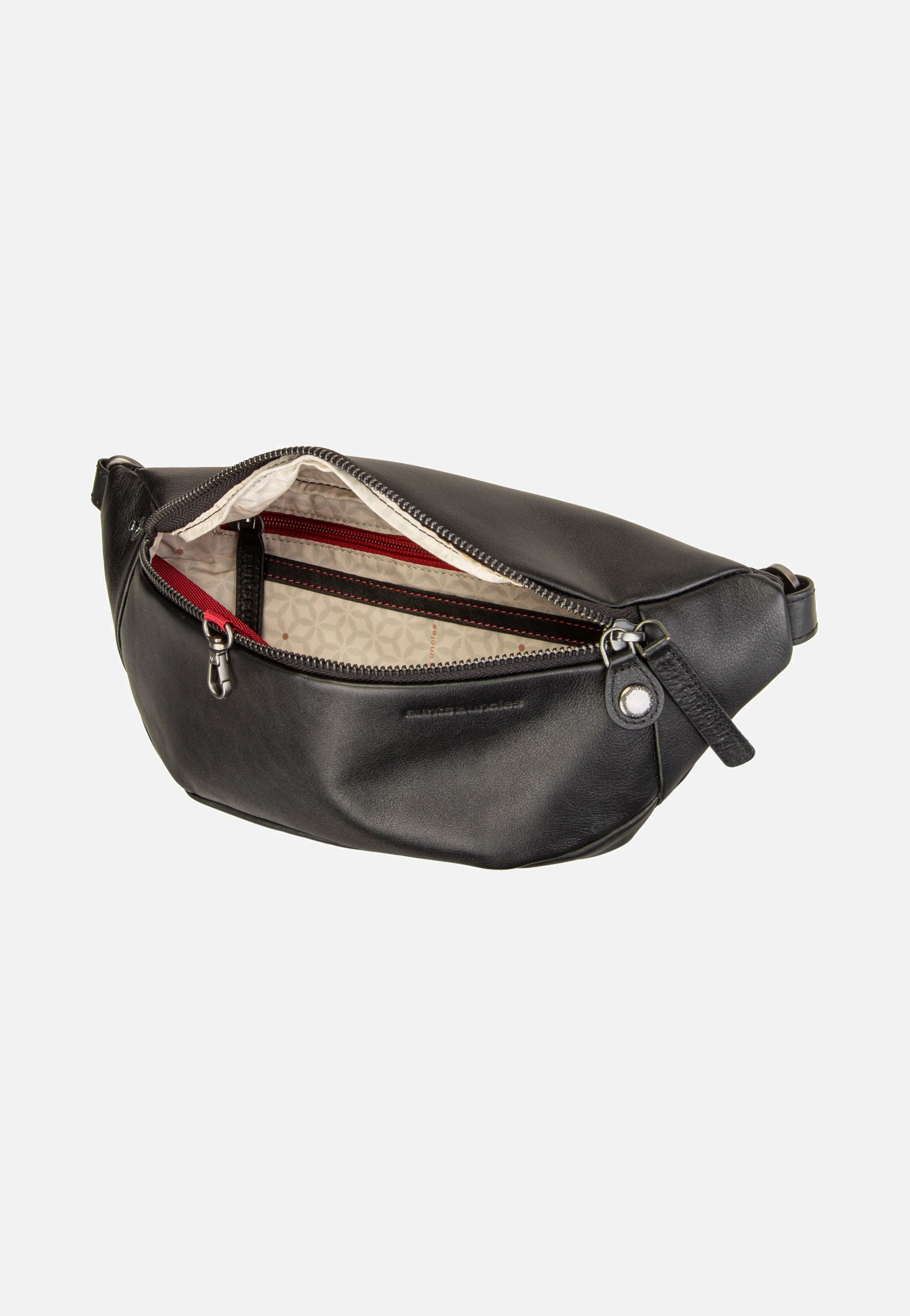 aunts & uncles Bilberry Jet Black  Hip Bag