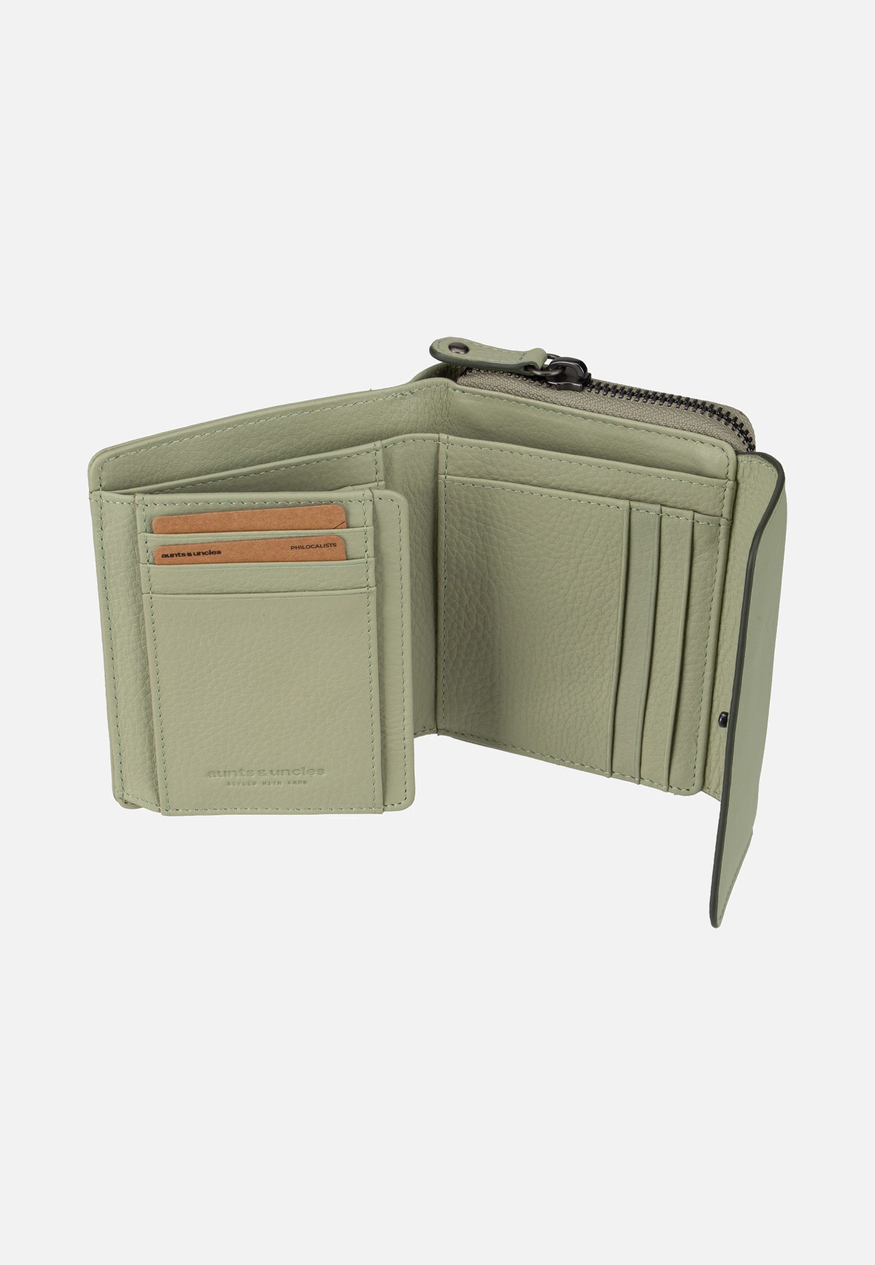 aunts & uncles - Celia Green Tea  - Wallet | Neutral-Image
