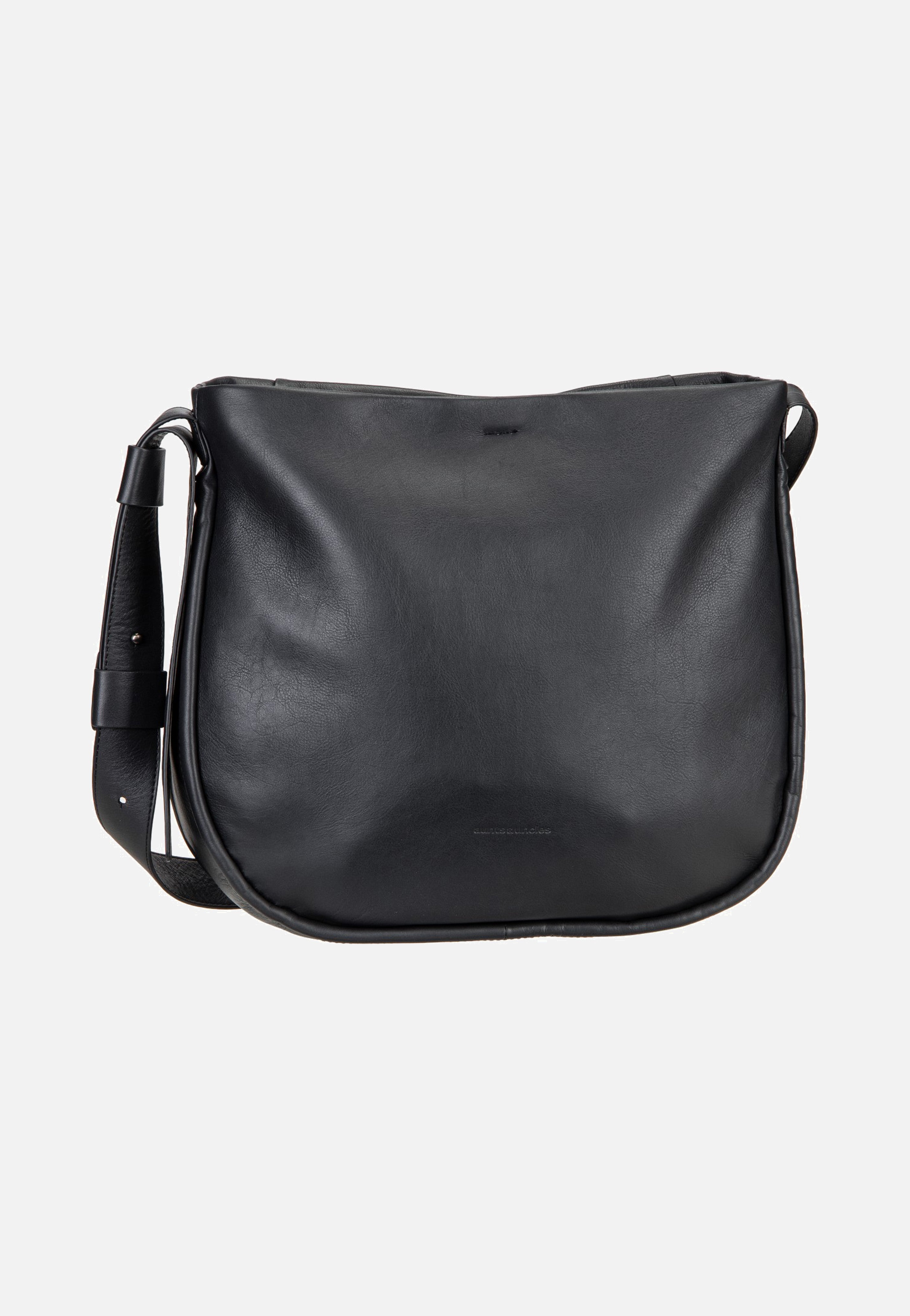 aunts & uncles Coral Jet Black Crossbody Bag
