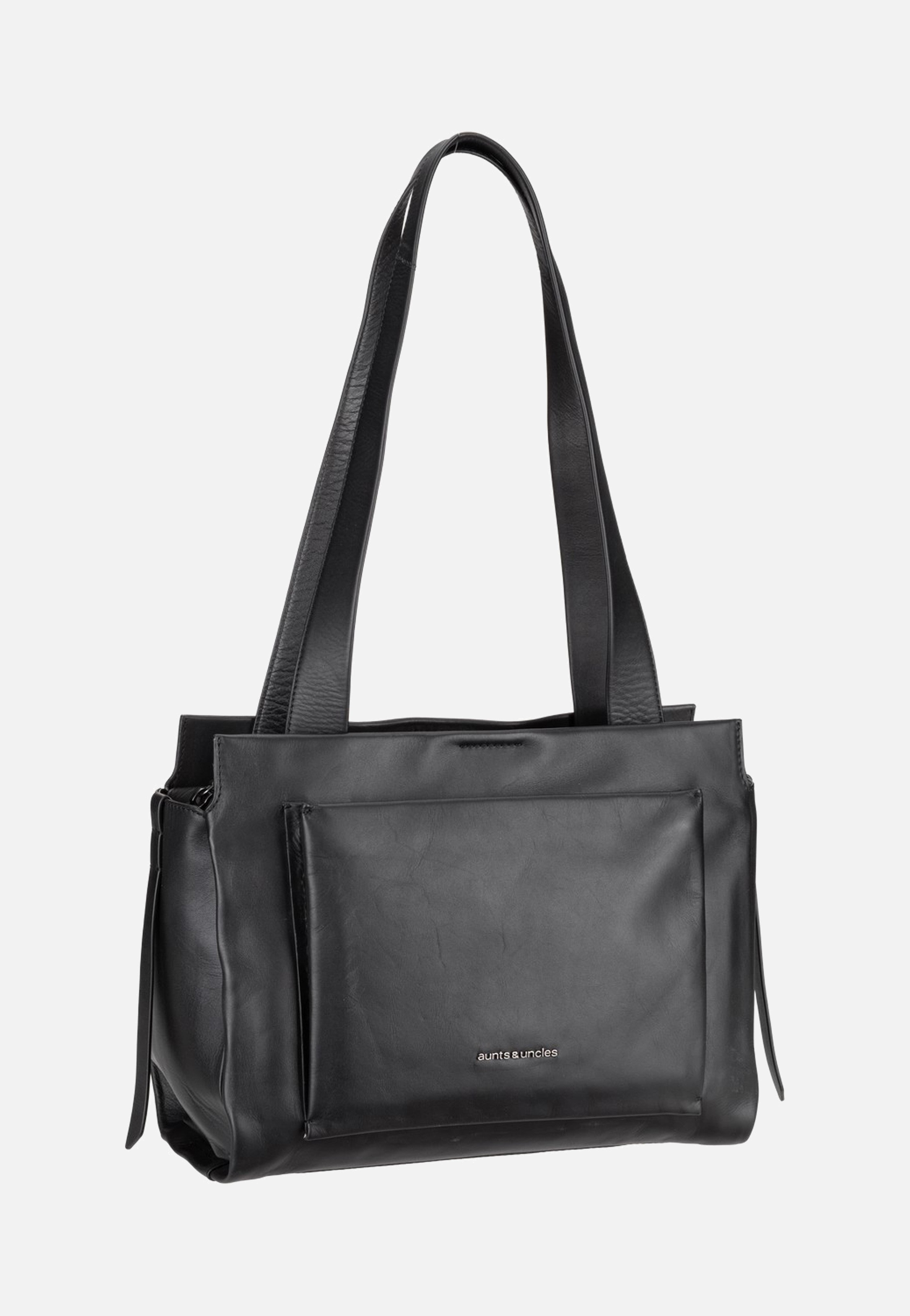 aunts & uncles Dawn Jet Black Shopper